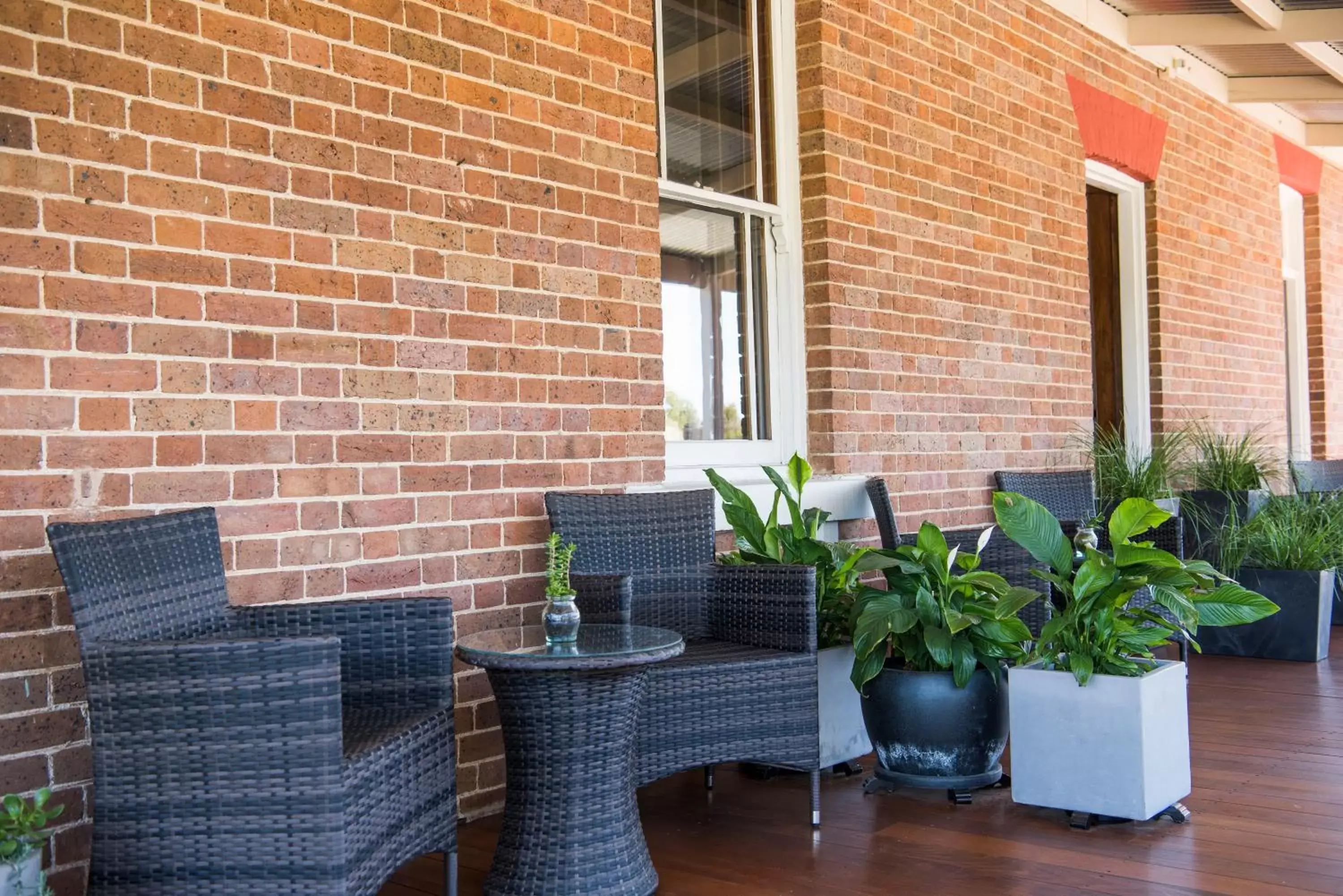 Balcony/Terrace in The Parkview Hotel Mudgee