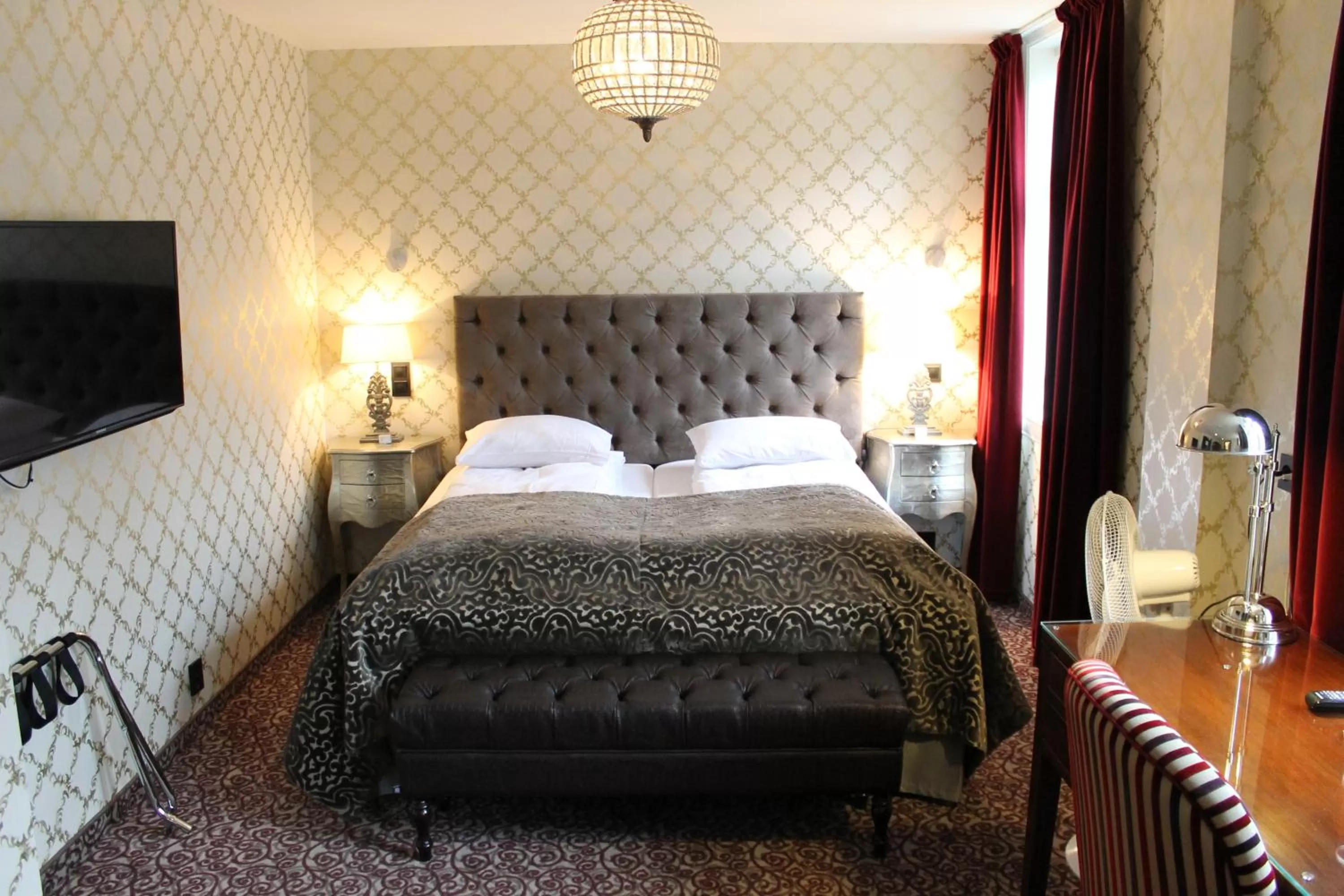 Bed in Det Hanseatiske Hotel