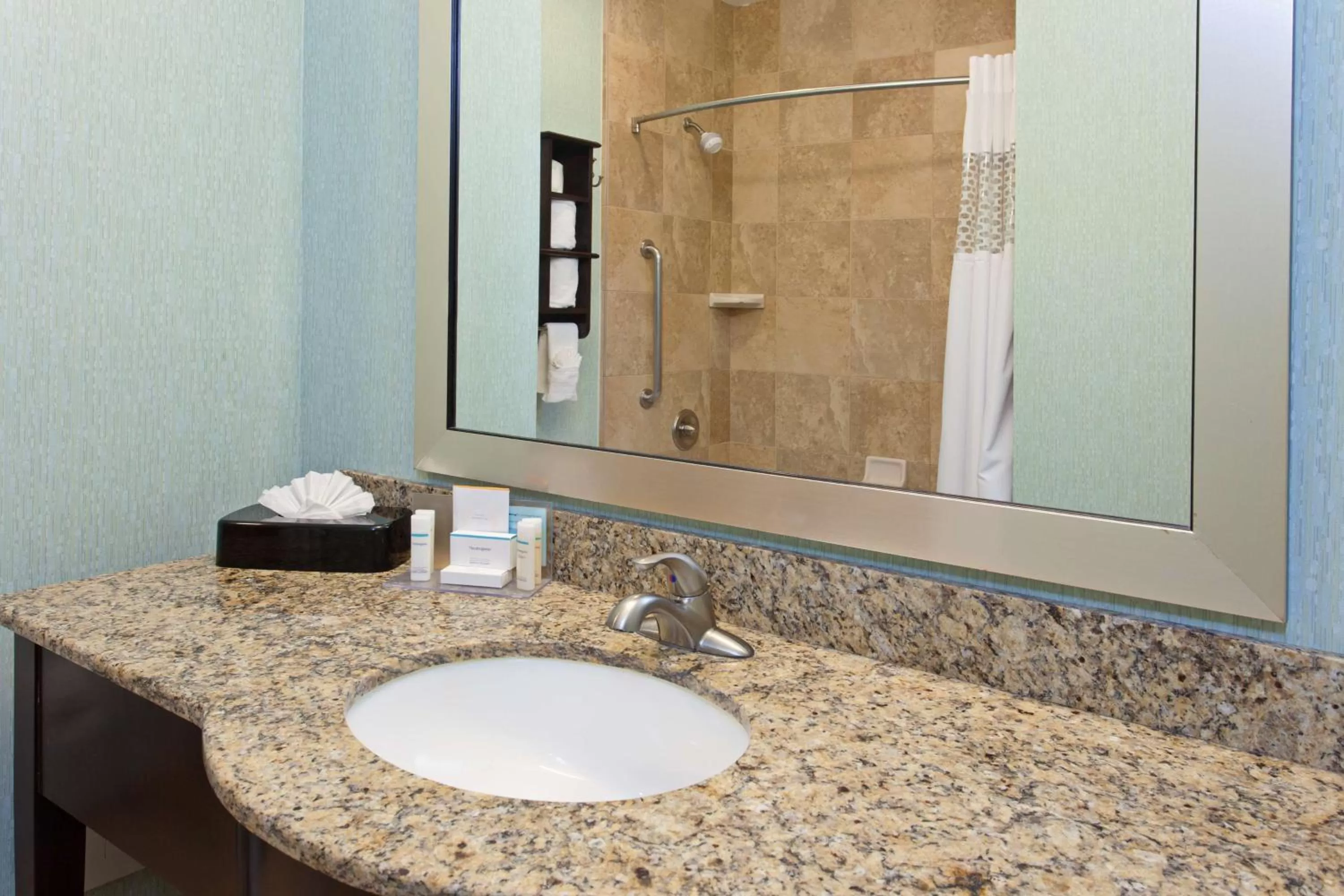 Bathroom in Hampton Inn Los Angeles Int'l Airport/Hawthorne