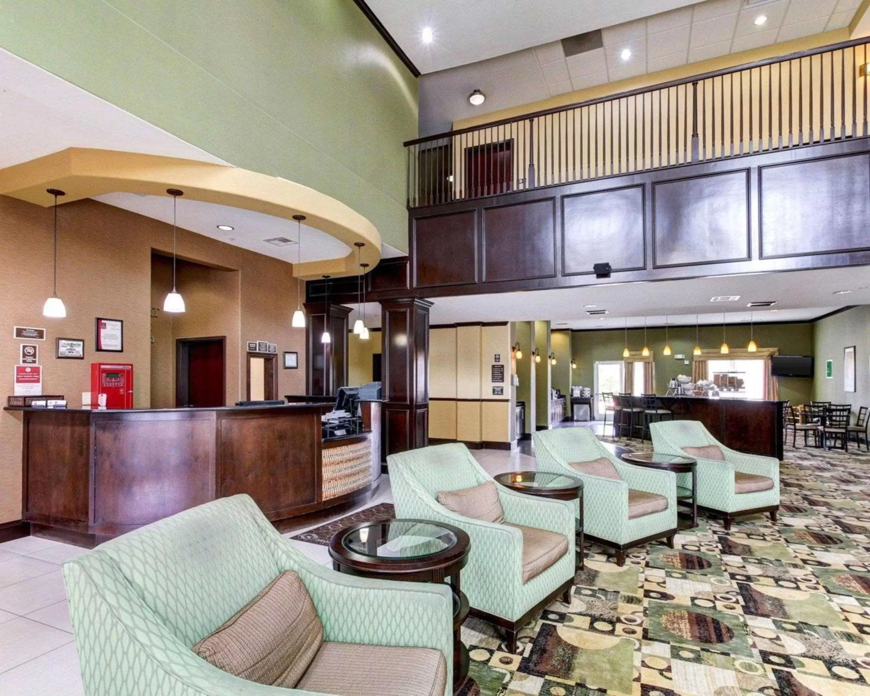 Lobby or reception in Comfort Suites Waxahachie