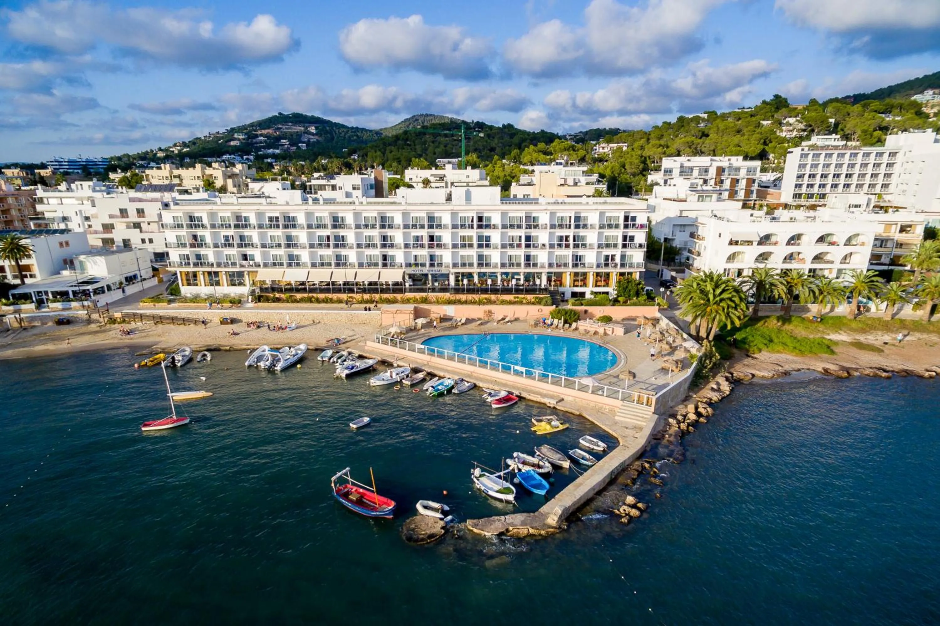 Bird's eye view in Hotel Simbad Ibiza