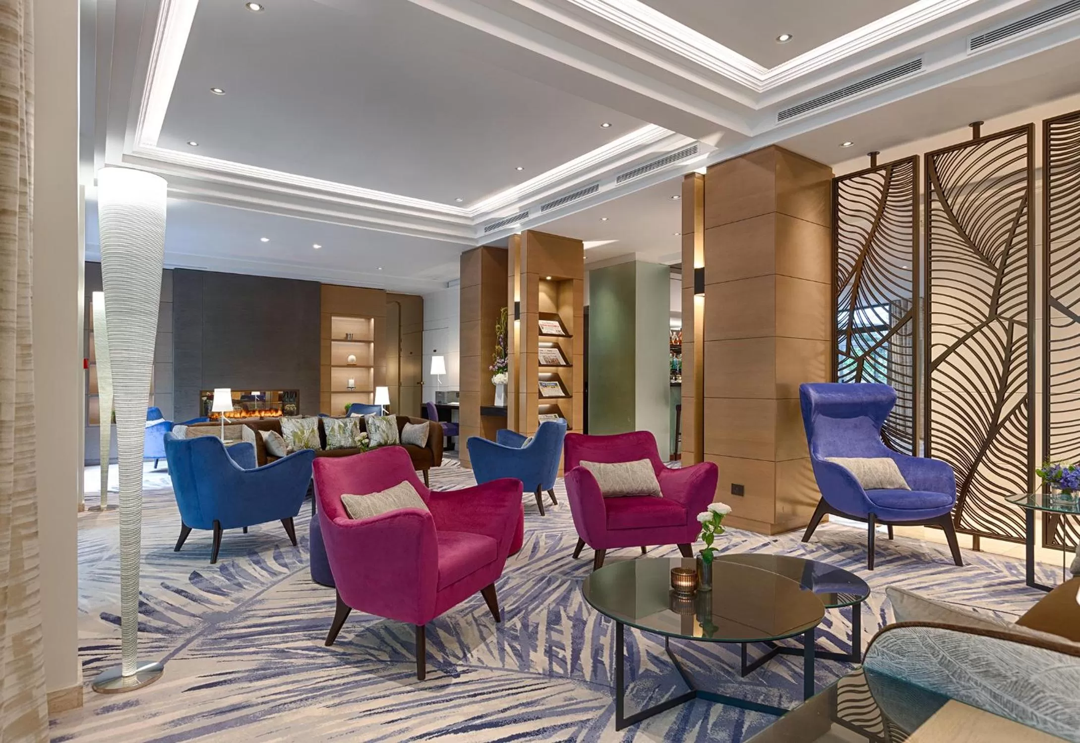 Living room in Garden-Elysée