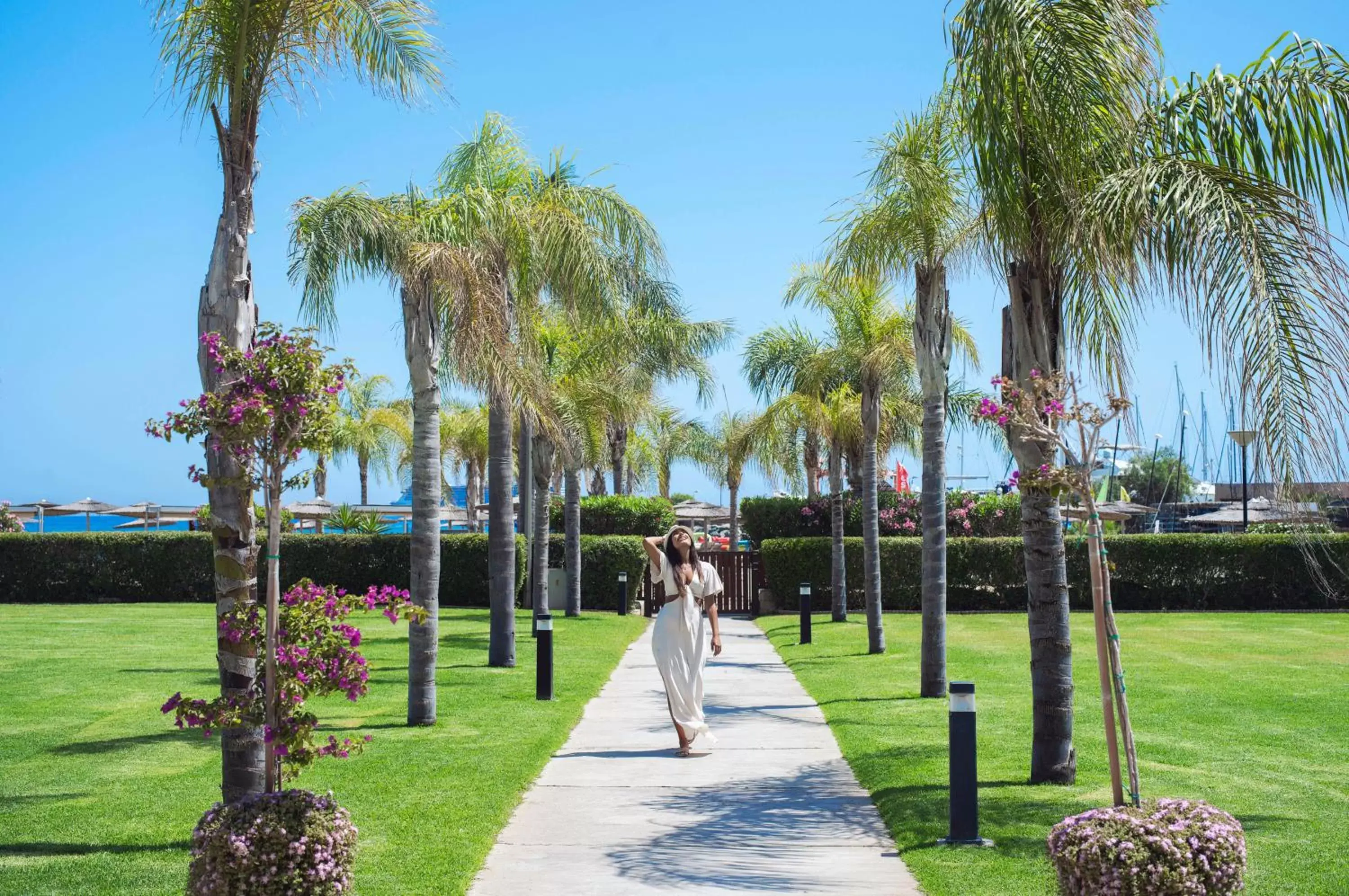 Garden in St Raphael Resort