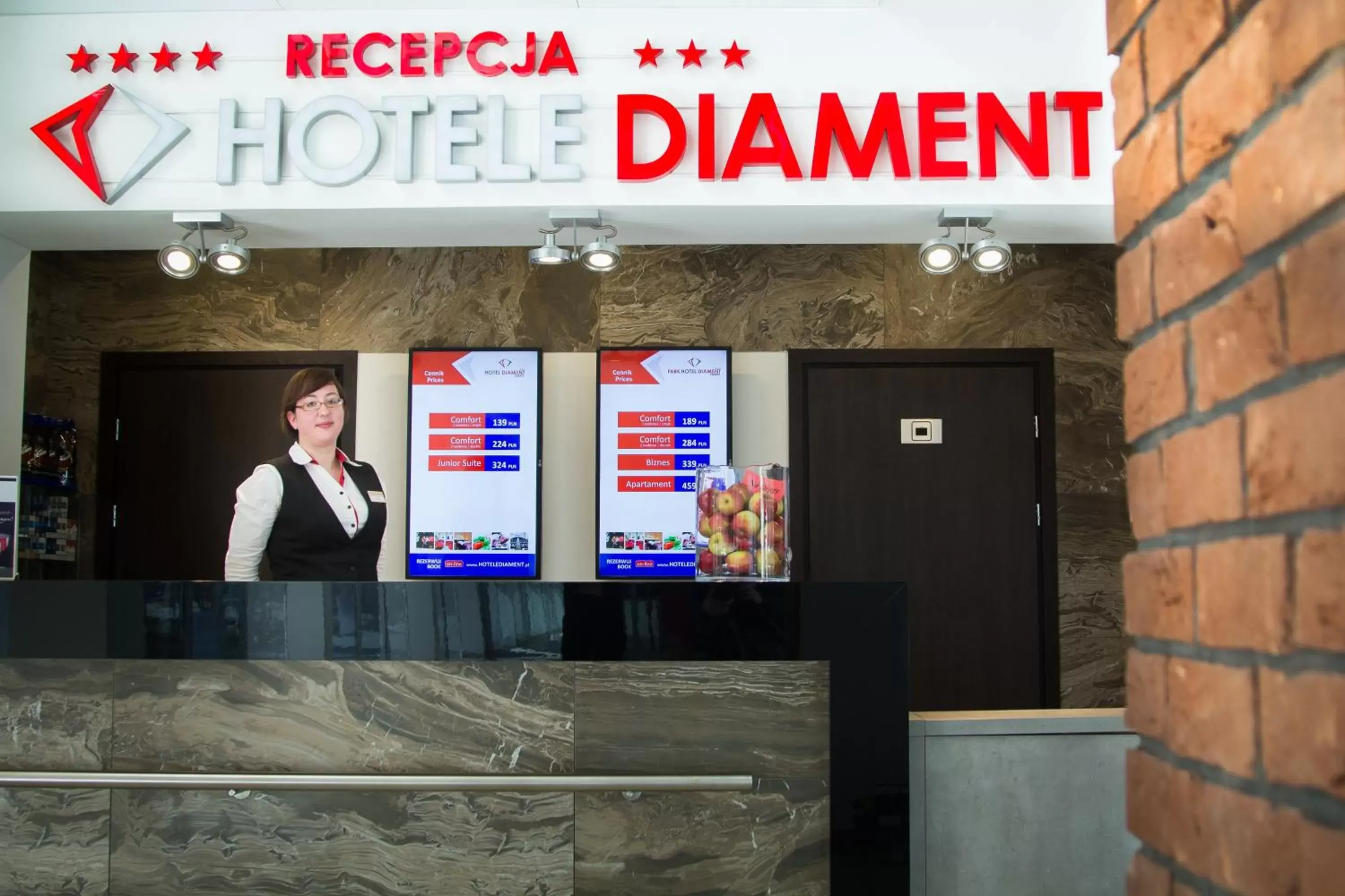 Lobby or reception in Hotel Diament Zabrze - Gliwice