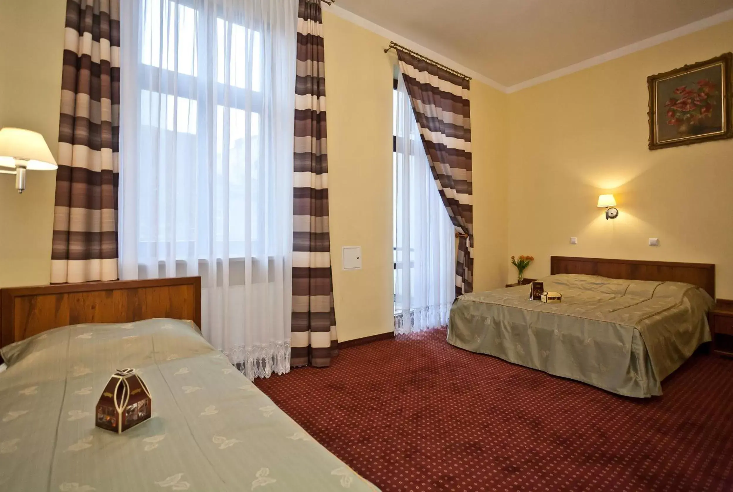 Bed in Aneks Hotelu Kazimierz