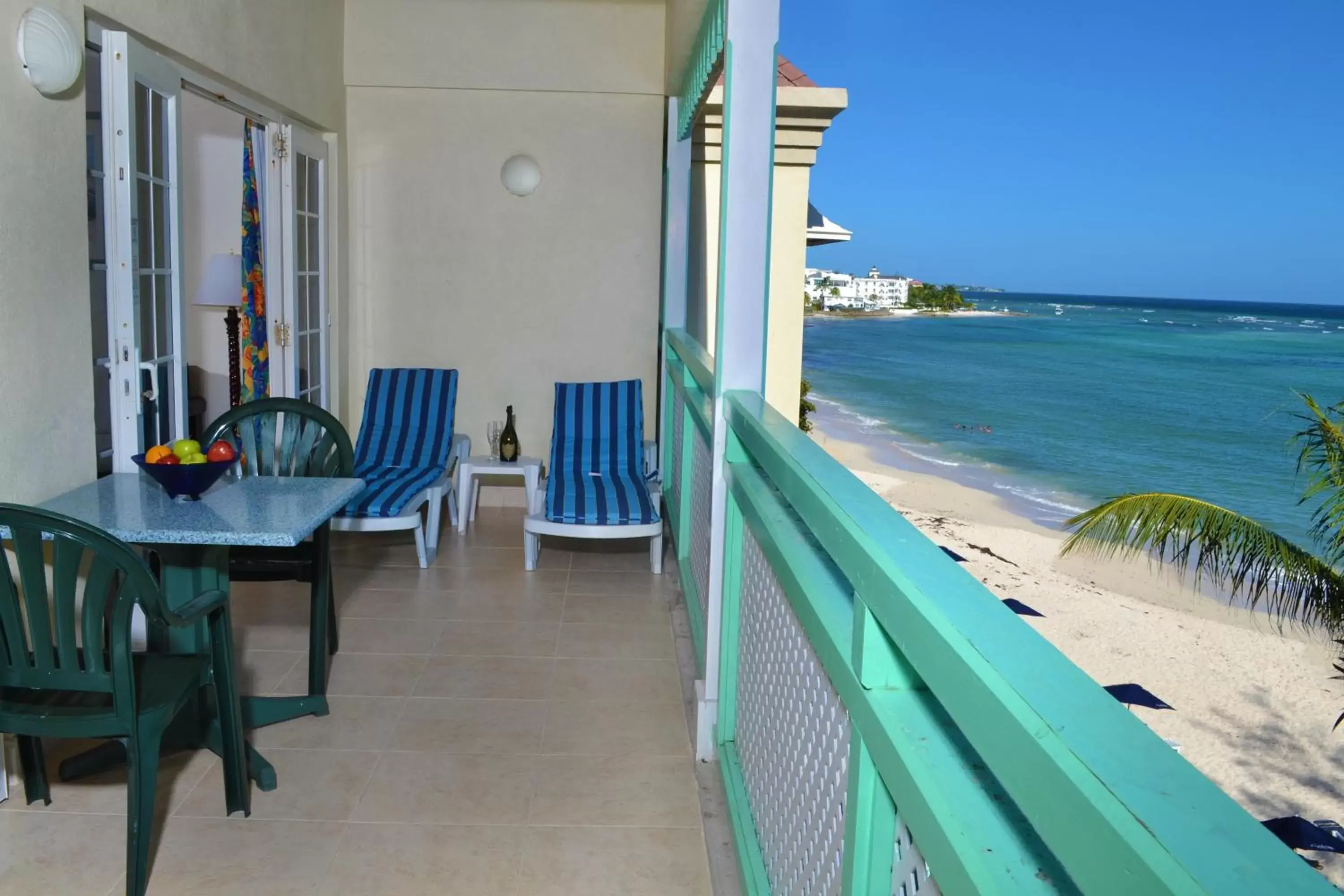 Balcony/Terrace in Coral Mist Beach Hotel