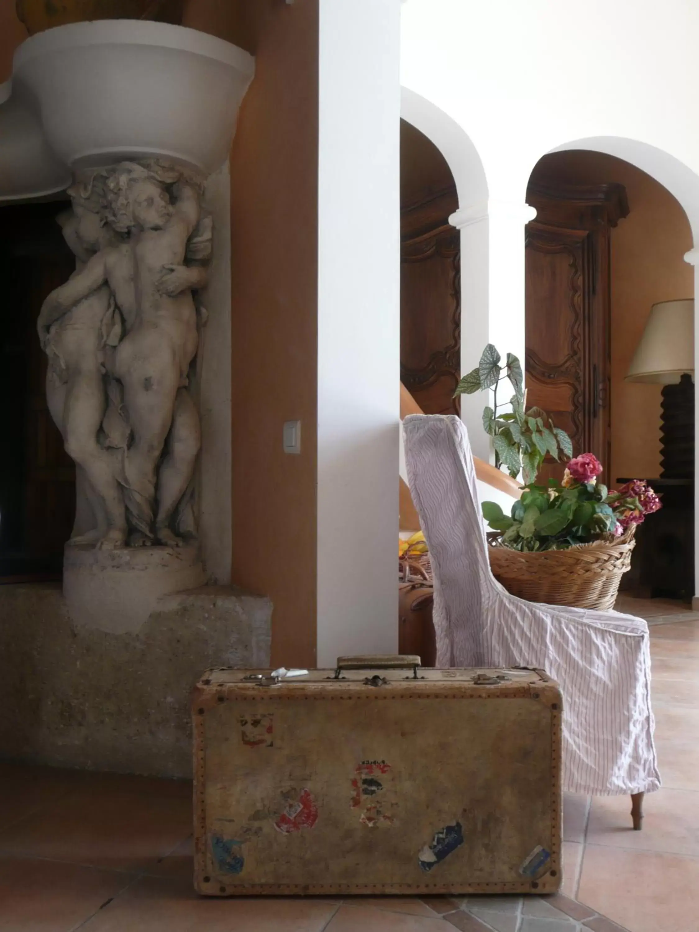 Lobby or reception in La Bergerie de l'etang