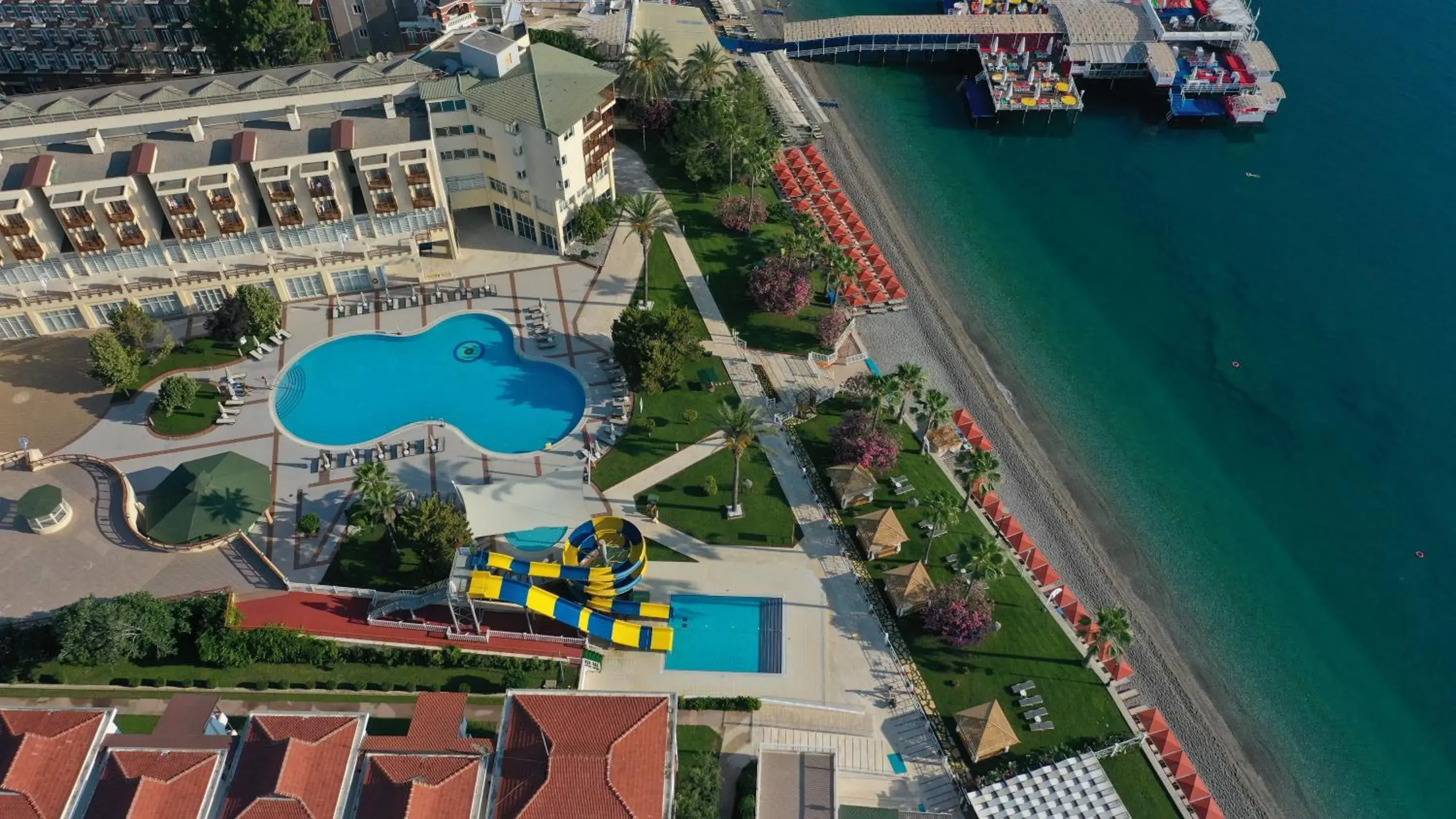 Property building, Bird's-eye View in Fun&Sun Active Club Hydros