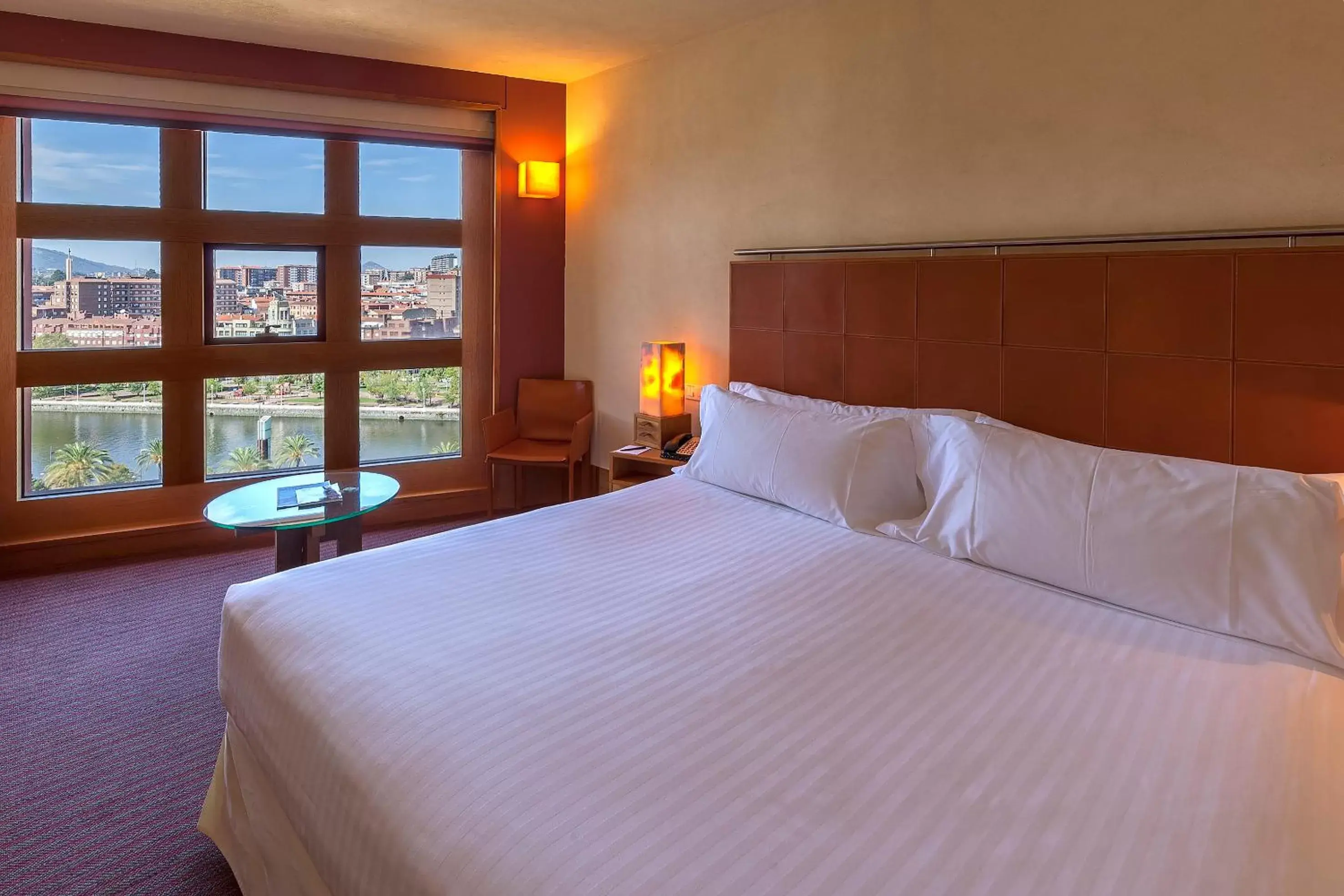 Bed, Room Photo in Hotel Melia Bilbao