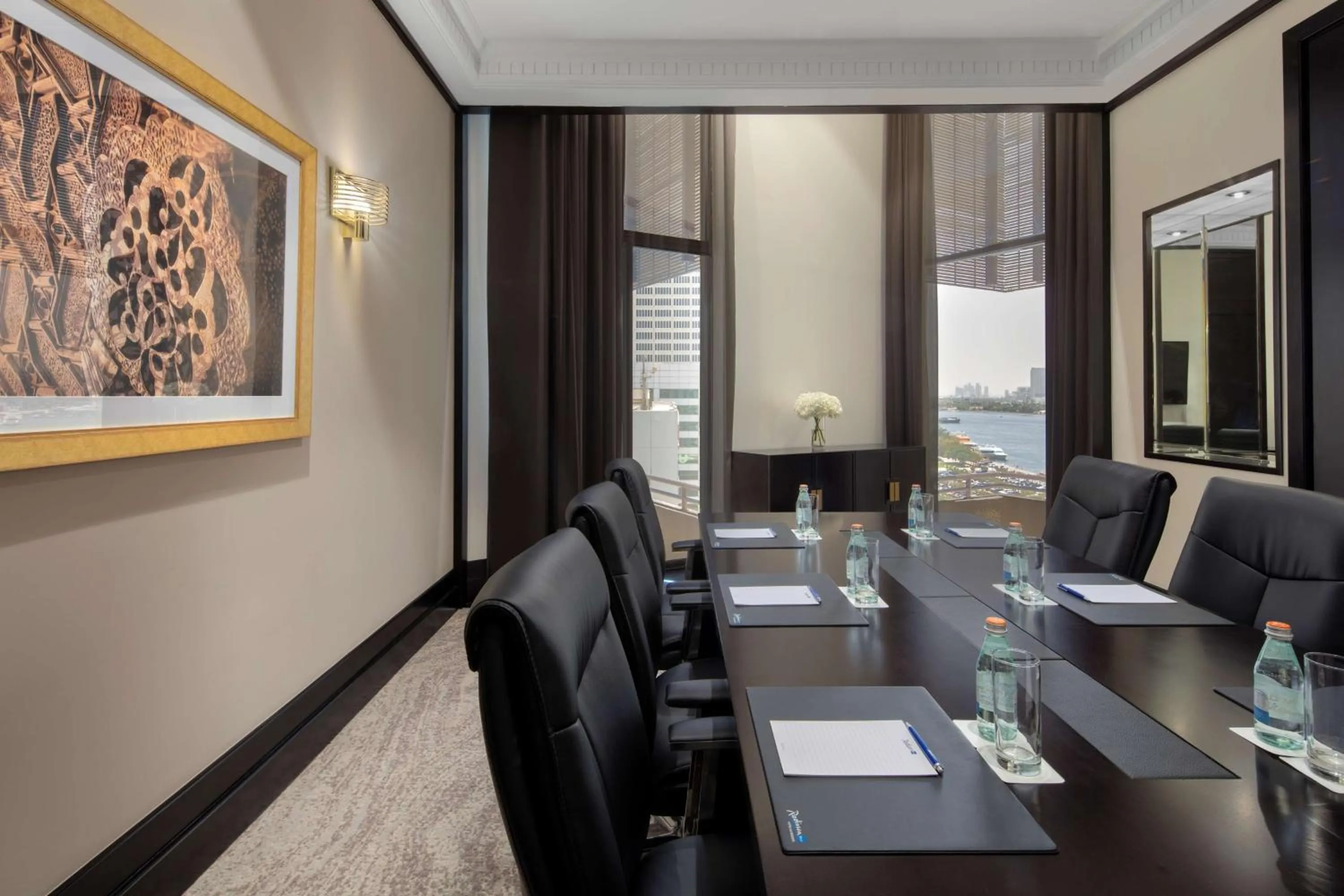 Meeting/conference room in Radisson Blu Hotel, Dubai Deira Creek