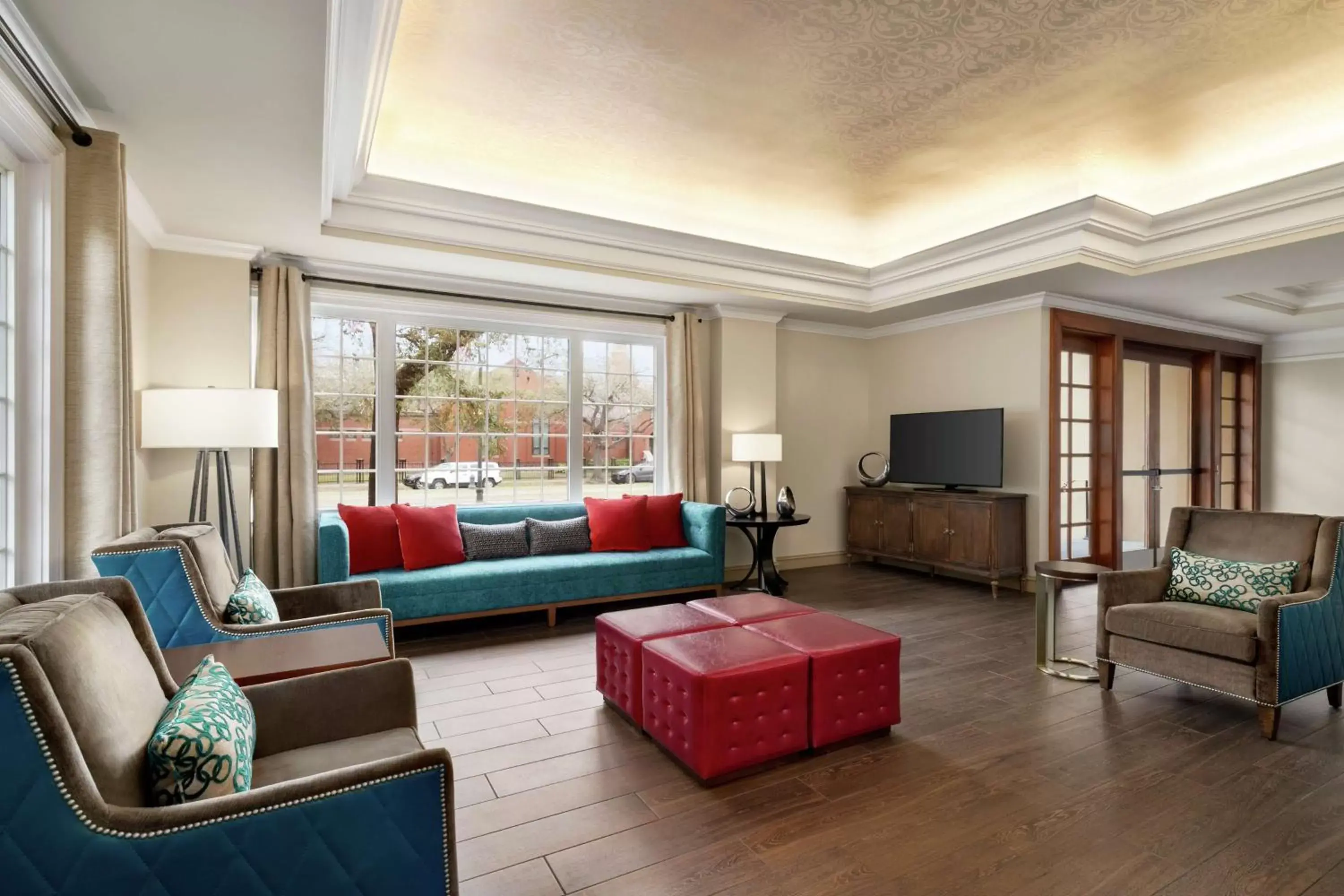 Lobby or reception, Seating Area in Hampton Inn New Orleans/St.Charles Ave