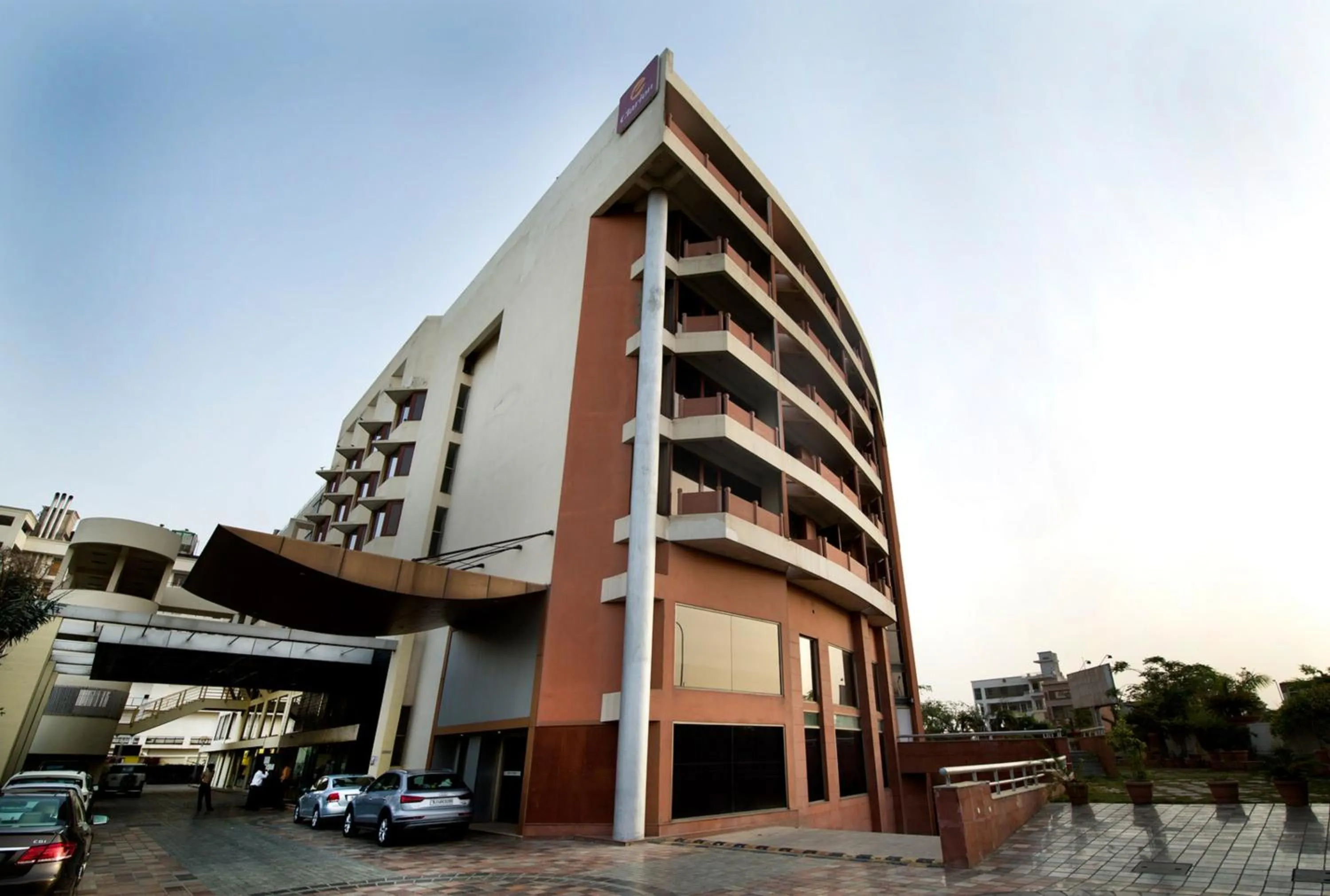 Property building in Clarion Bella Casa at Airport