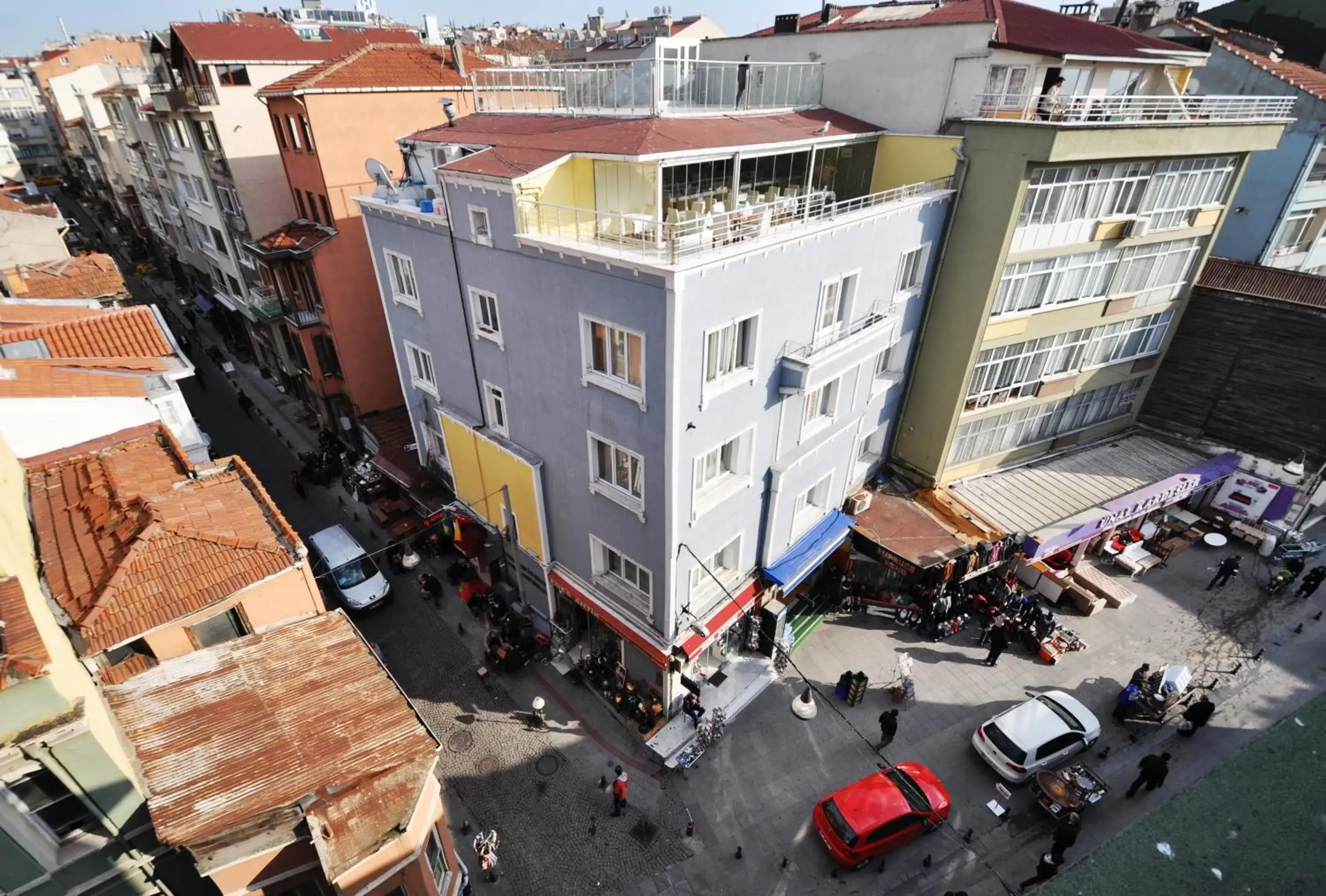 Property building, Bird's-eye View in Khalkedon Hotel Istanbul