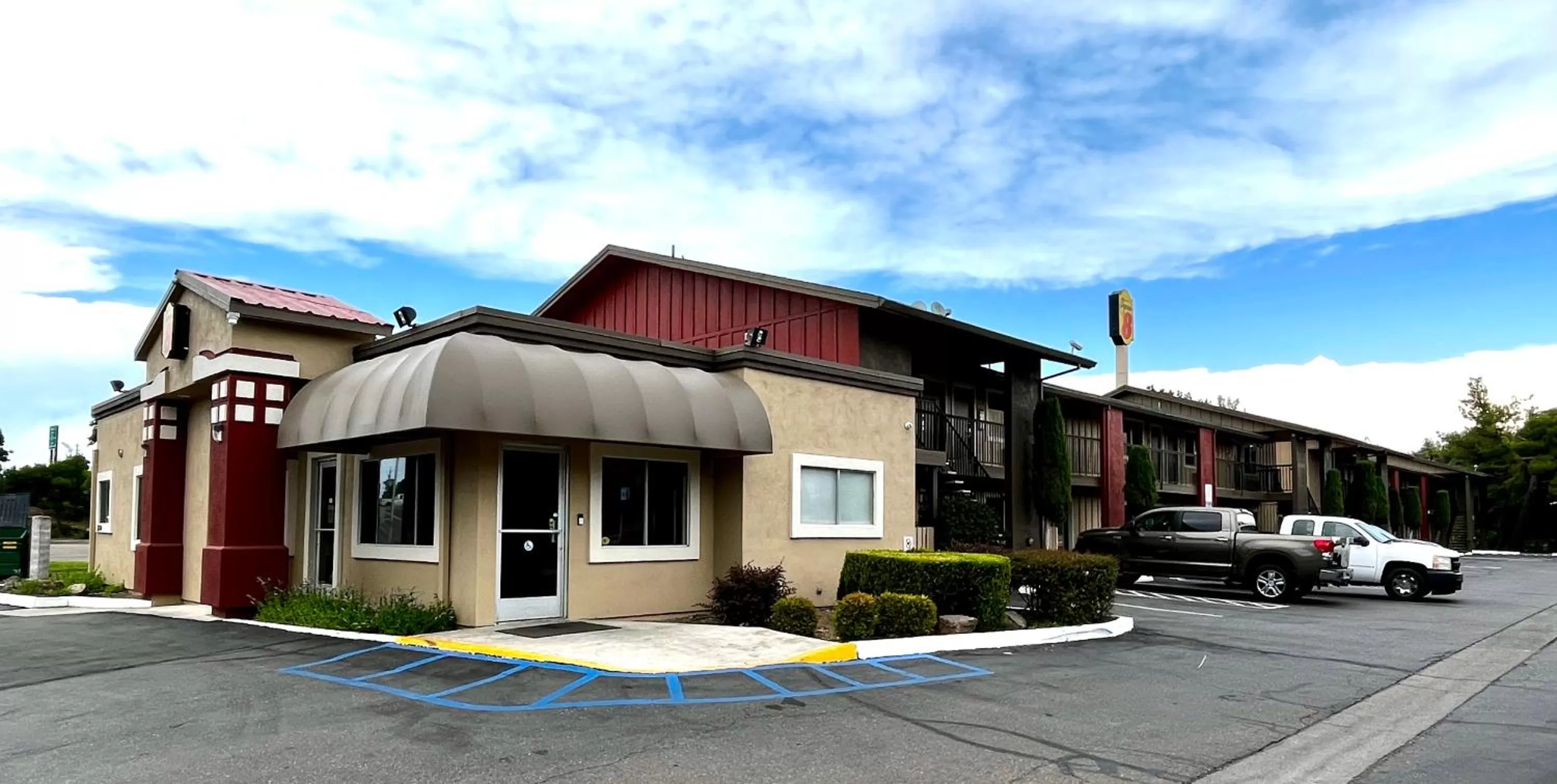 Property building in Super 8 by Wyndham Red Bluff