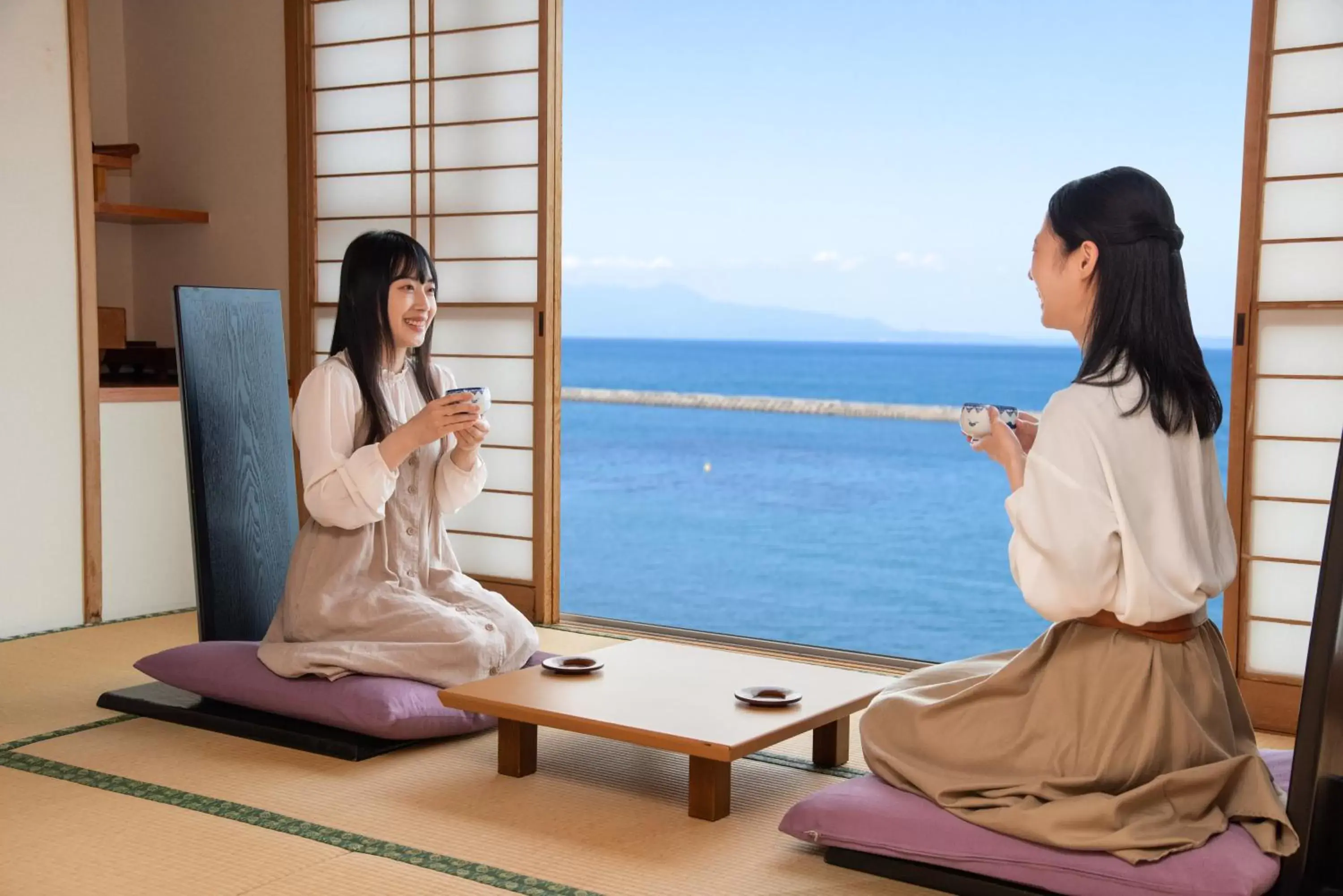 People in Ibusuki Kaijo Hotel