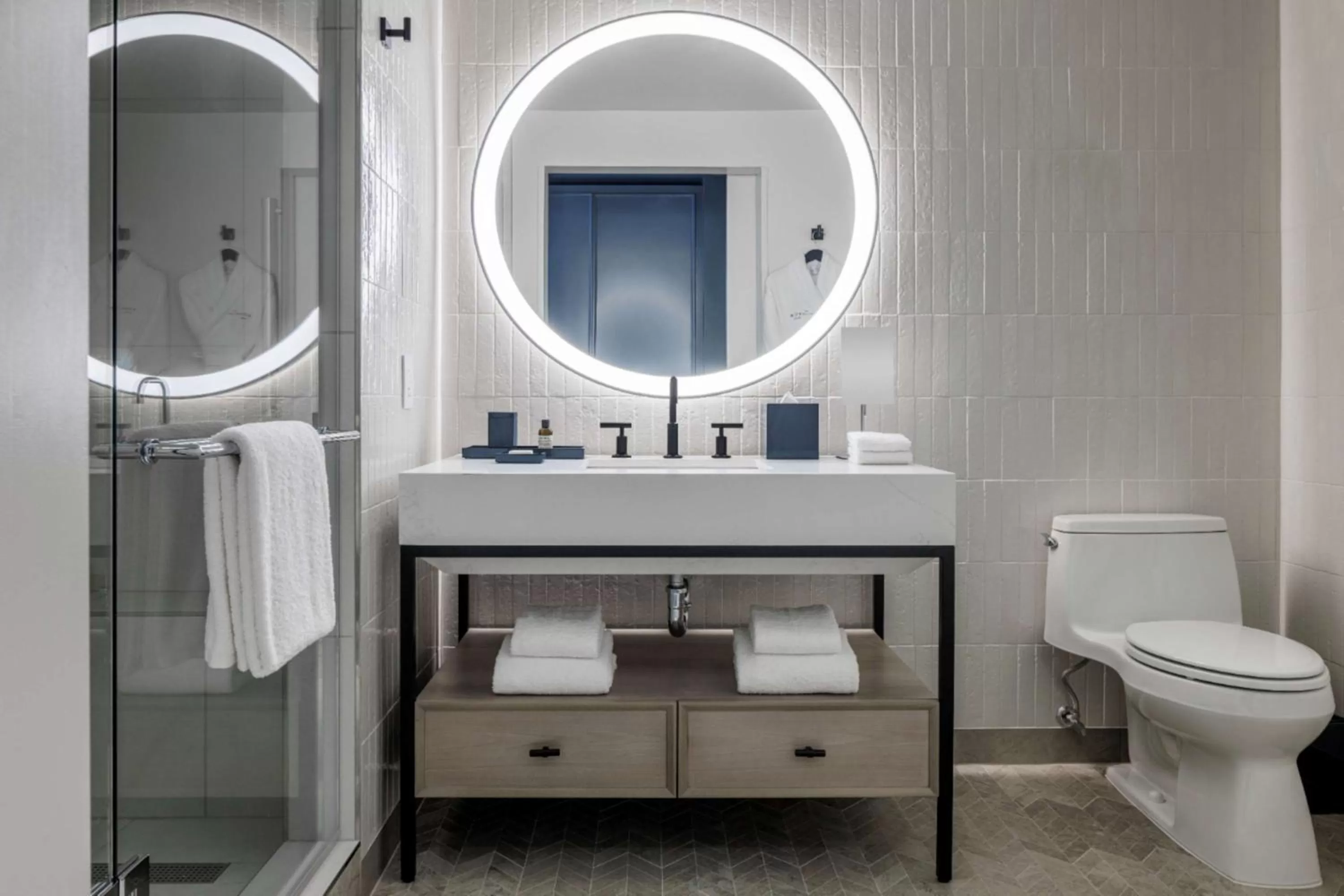 Bathroom in The Morrow Washington Dc, Curio Collection By Hilton