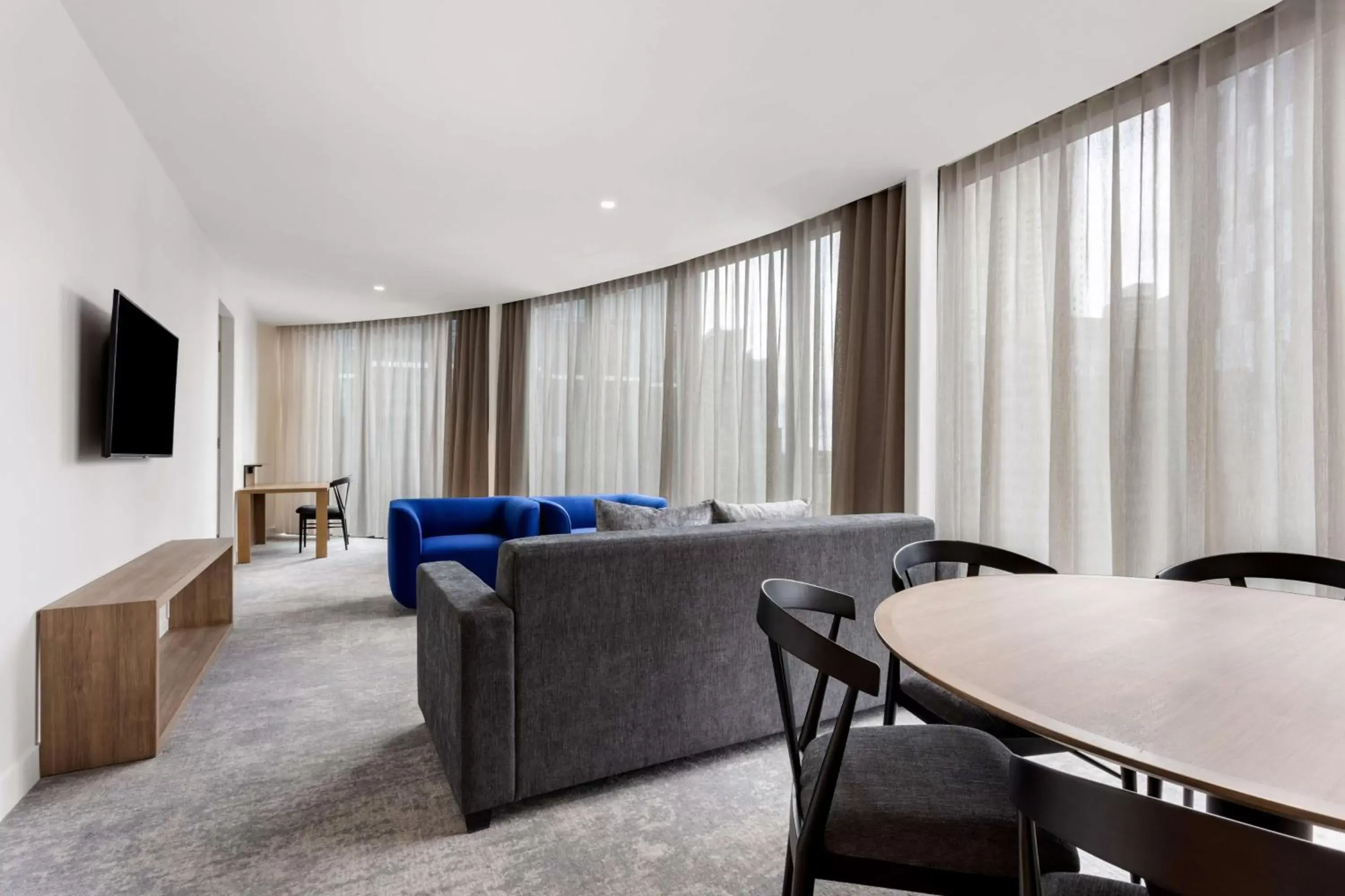 Bedroom, Seating Area in Adina Apartment Hotel Melbourne Southbank