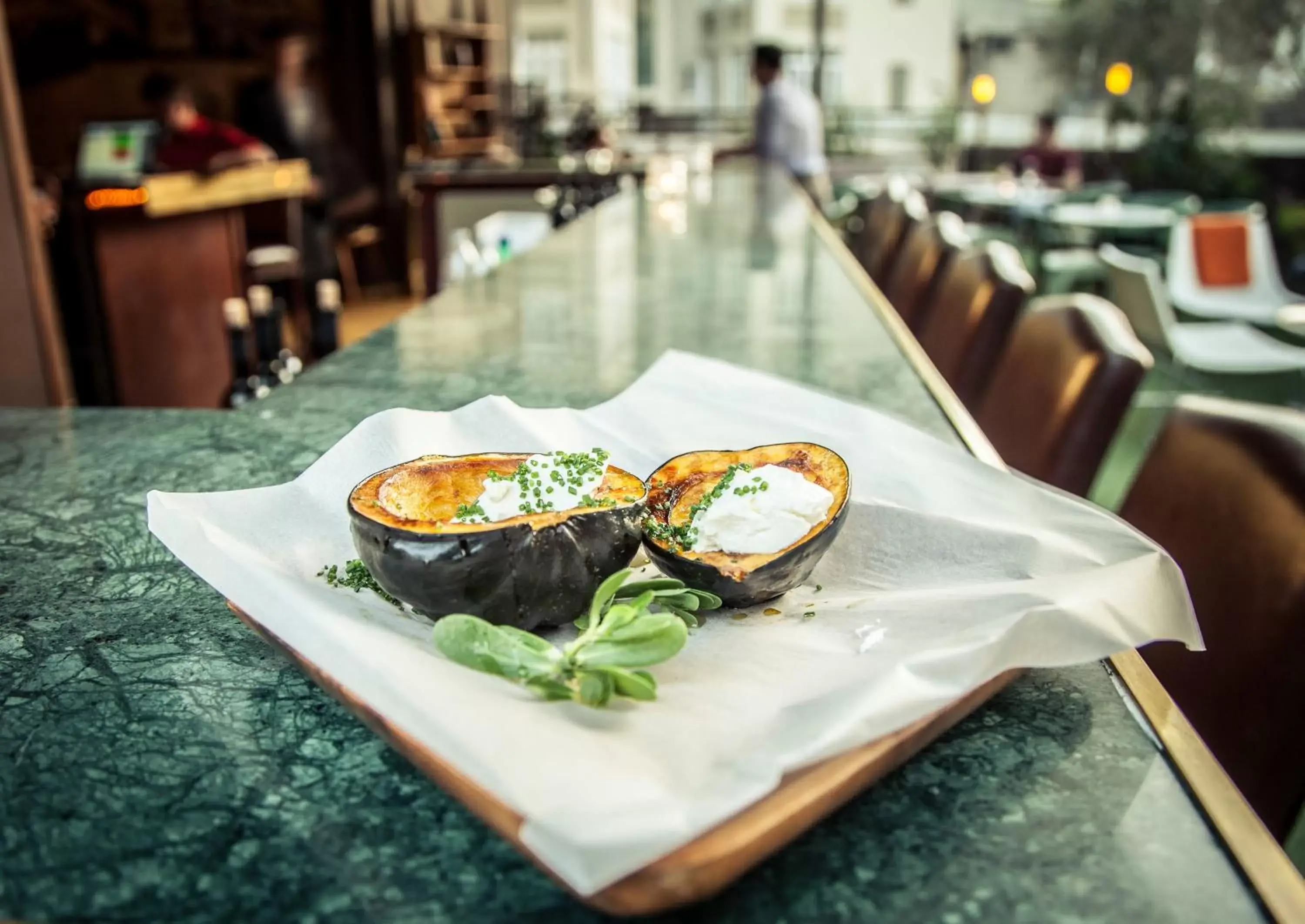 Food close-up in Brown TLV Urban Hotel a member of Brown Hotels