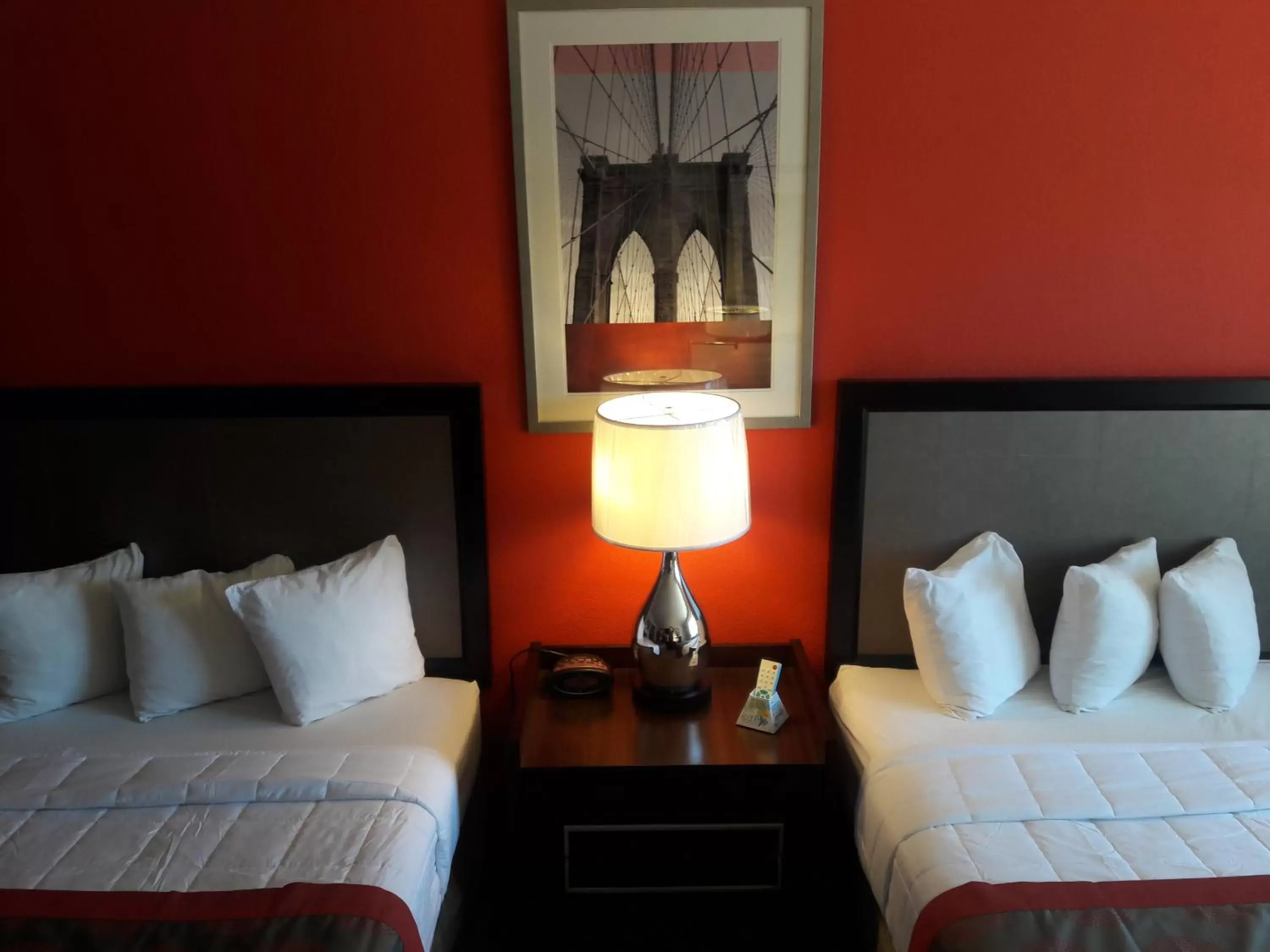 Property building, Bed in Ramada by Wyndham Albuquerque Airport