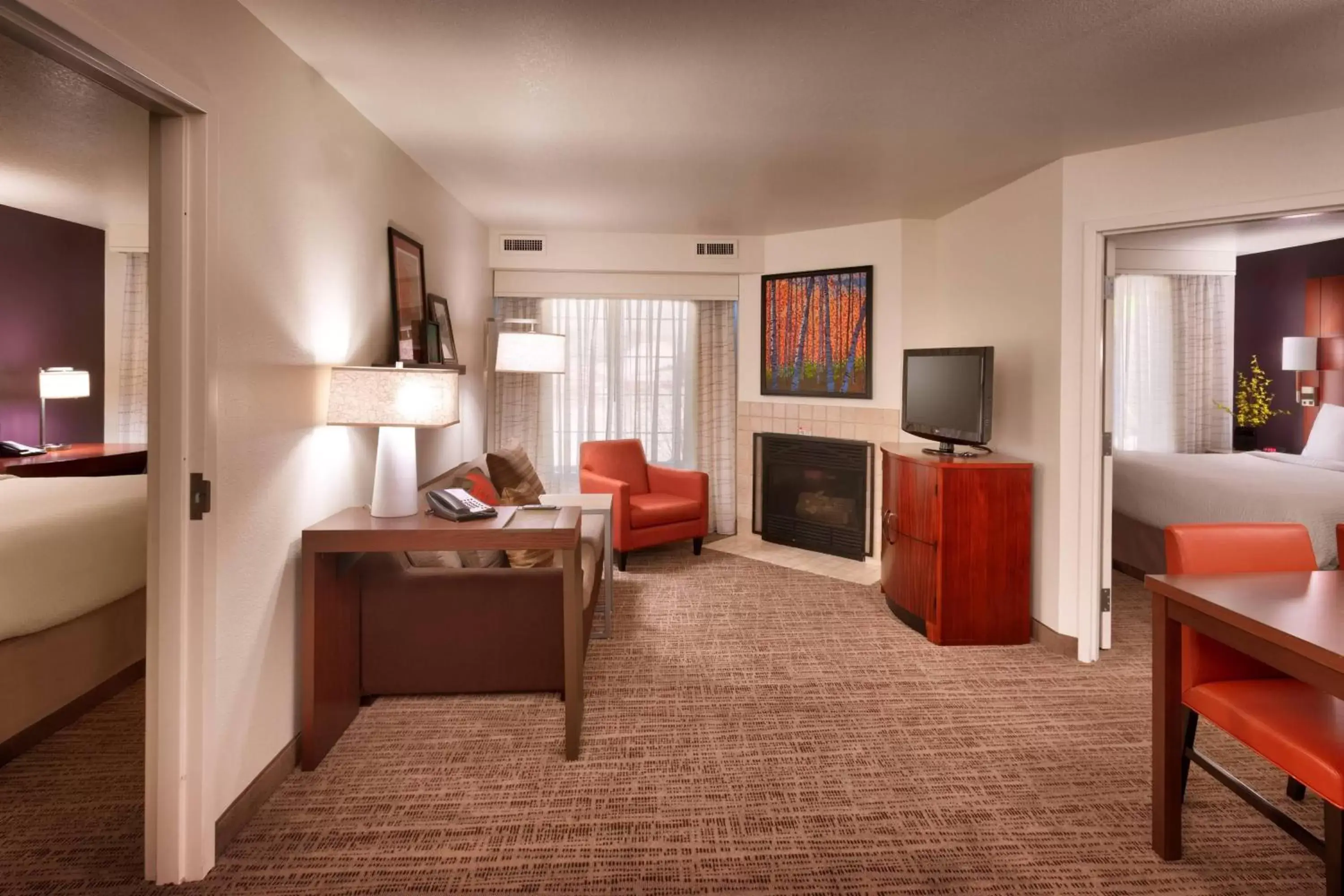 Living room, Seating Area in Residence Inn Salt Lake City Sandy