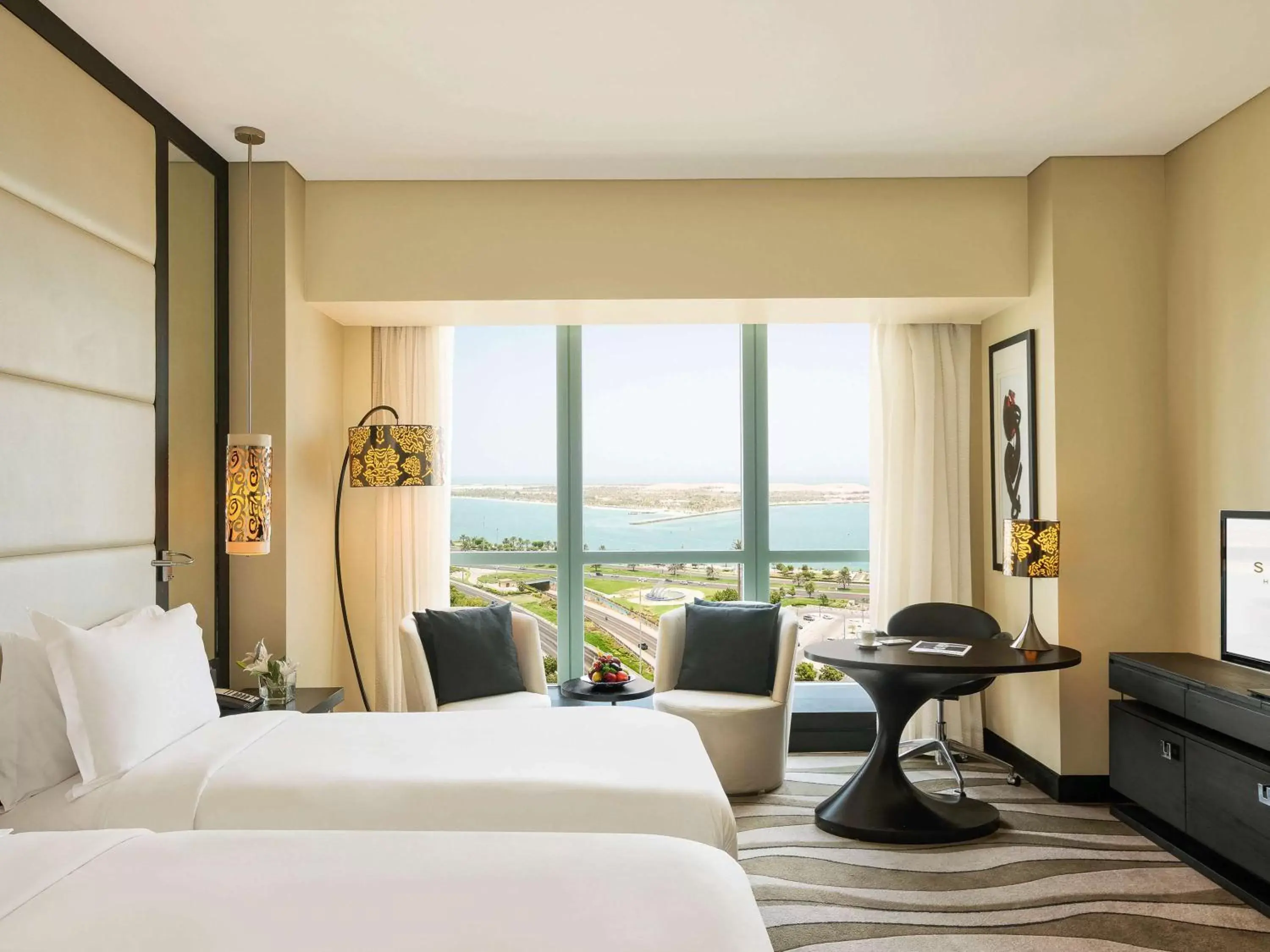 Photo of the whole room in Sofitel Abu Dhabi Corniche