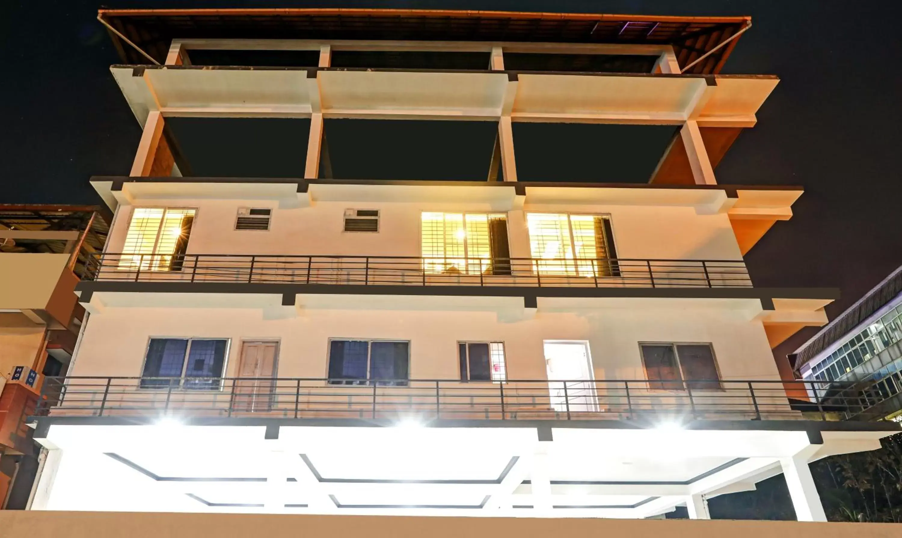 Property building in Treebo Doha King Property building in Treebo Doha King