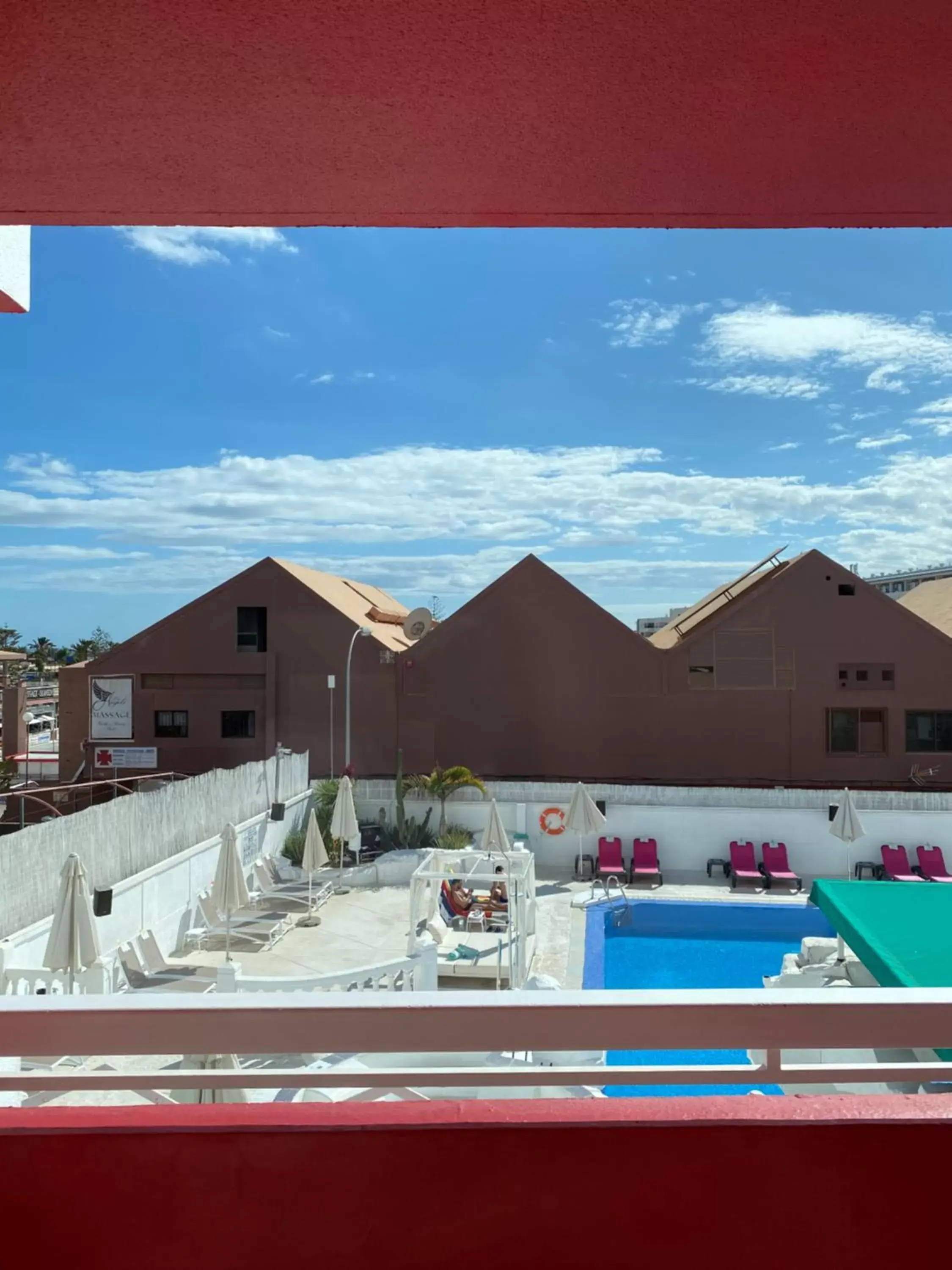 Balcony/Terrace, Swimming Pool in Hotel Ritual Maspalomas - Adults Only