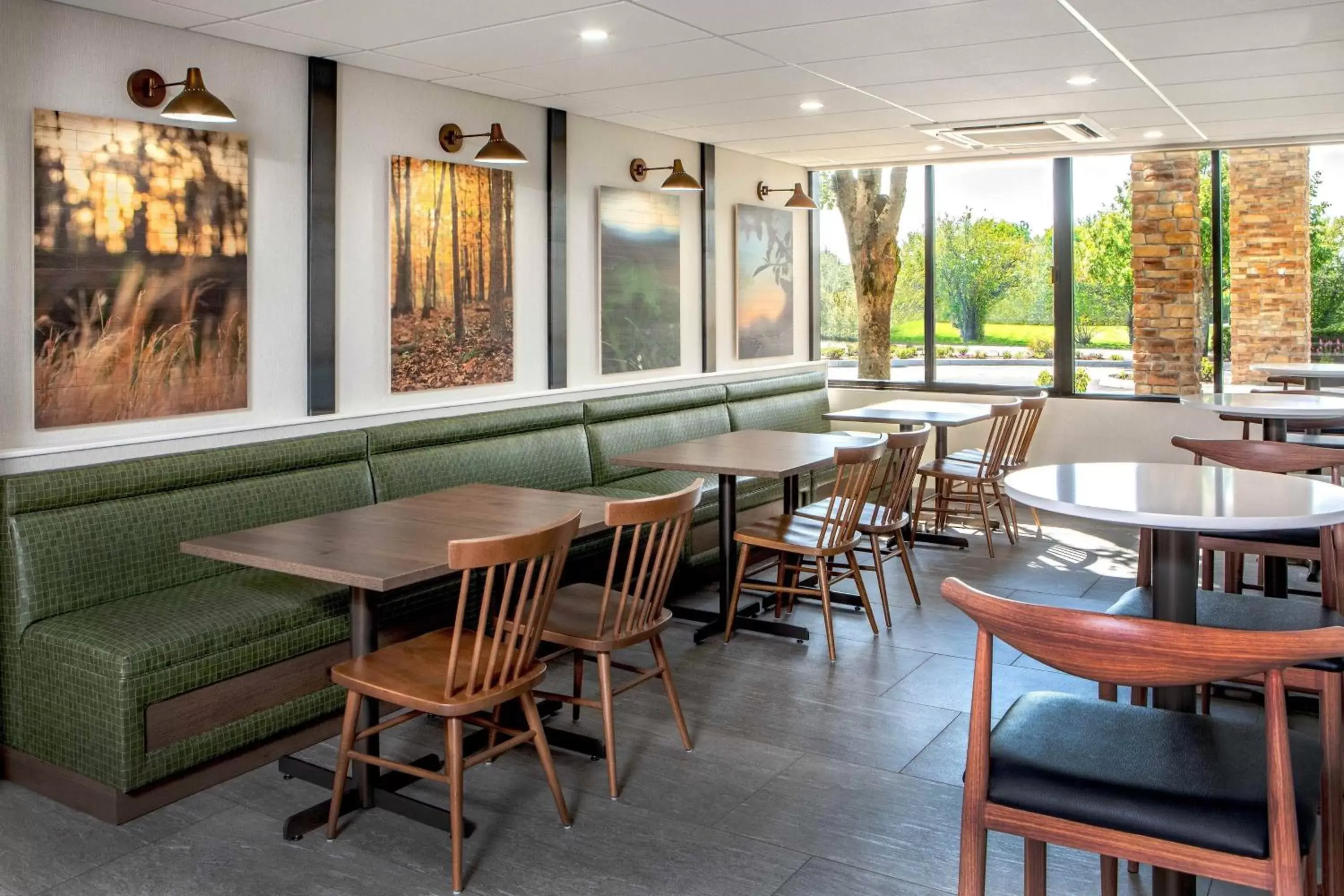 Lobby or reception, Restaurant/Places to Eat in Fairfield Inn by Marriott Bangor