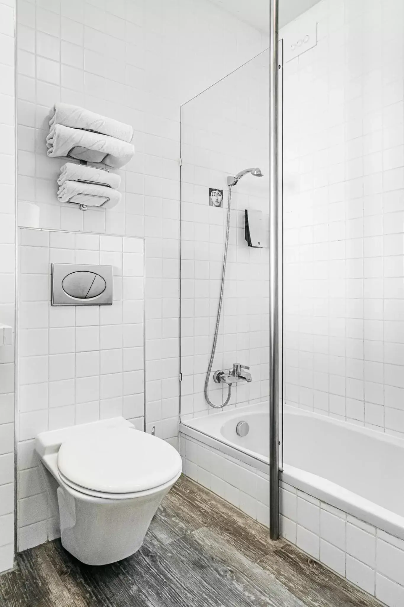 Shower, Bathroom in Amberton Hotel Klaipeda