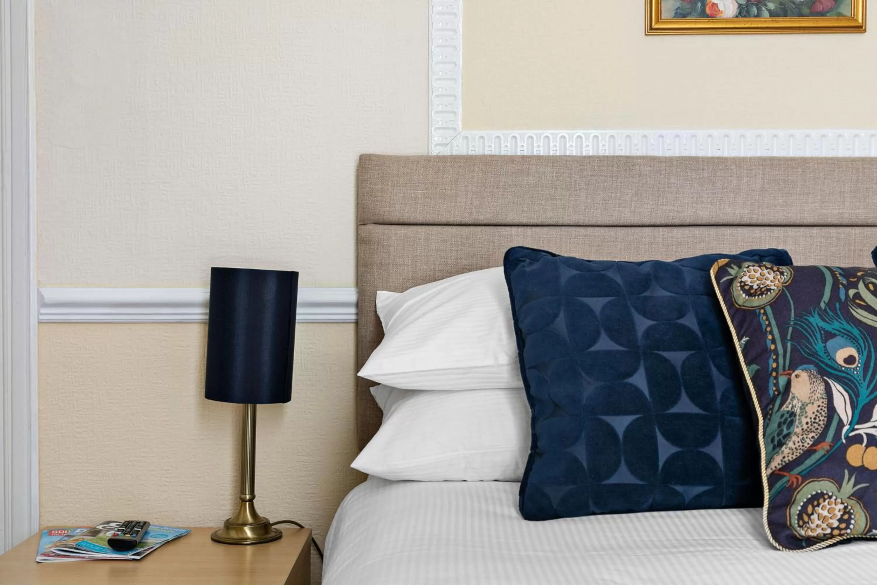 Bedroom, Bed in Melba House