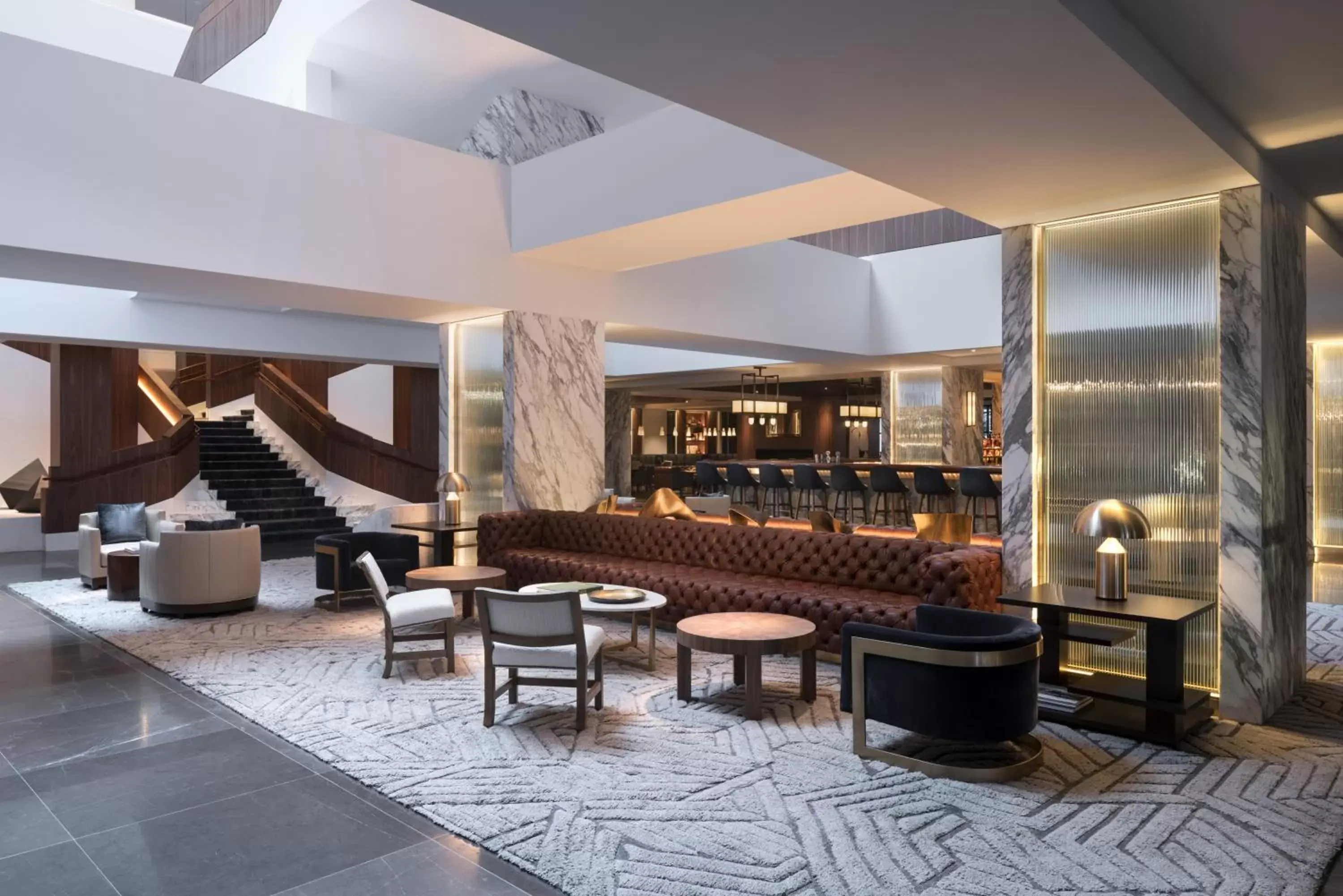 Lobby or reception, Lounge/Bar in Four Seasons Hotel Houston