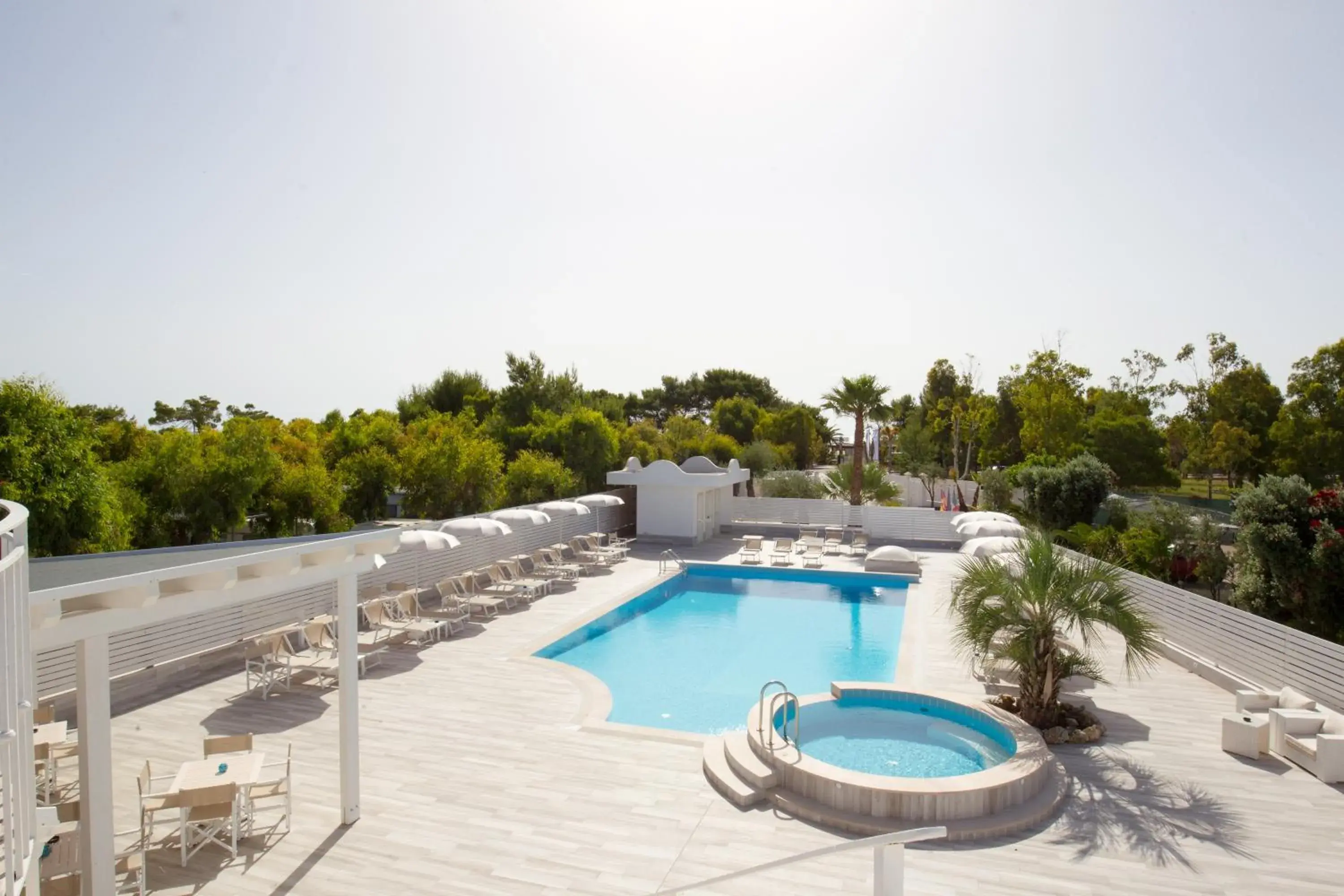 Swimming pool, Pool View in Garden Hotel Ripa