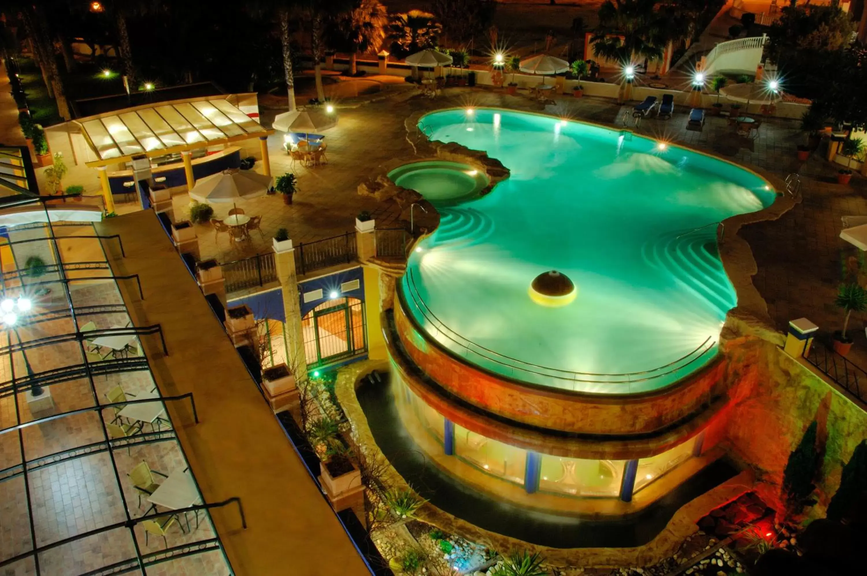 Pool View in Hotel La Laguna Spa & Golf