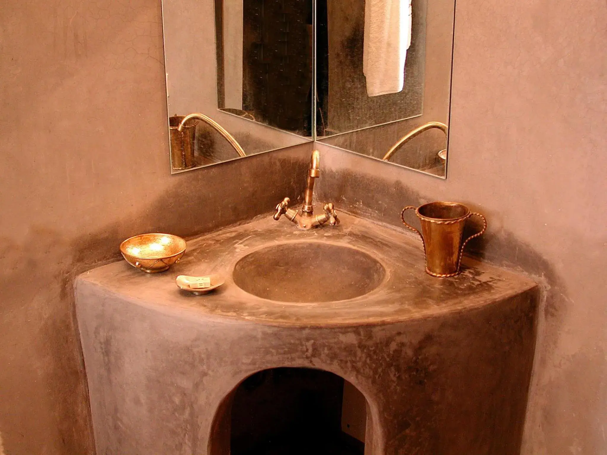 Bathroom in Riad Aladdin