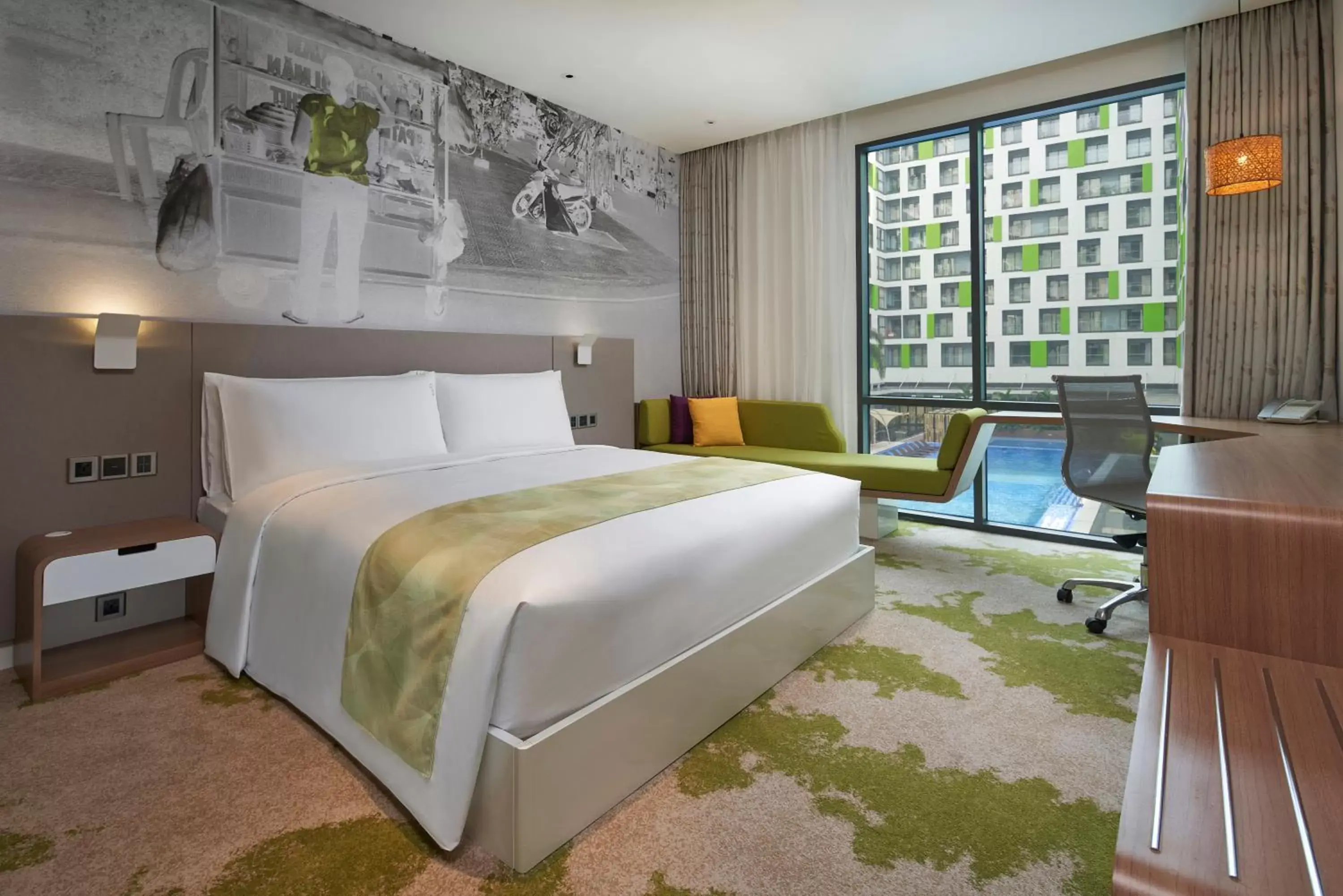 Bed in Holiday Inn & Suites Saigon Airport, an IHG Hotel