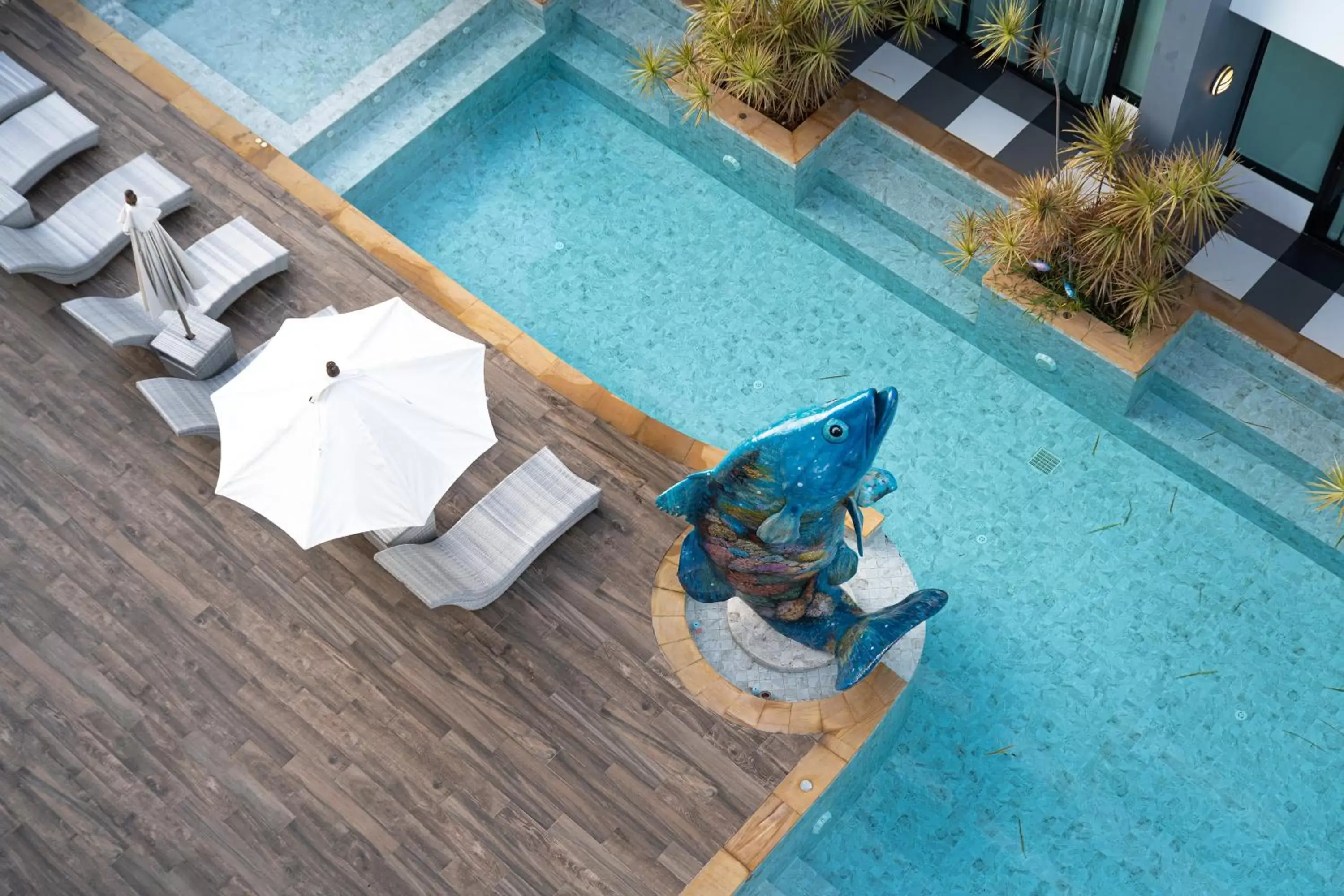 Swimming pool in Krabi SeaBass Hotel Swimming pool in Krabi SeaBass Hotel