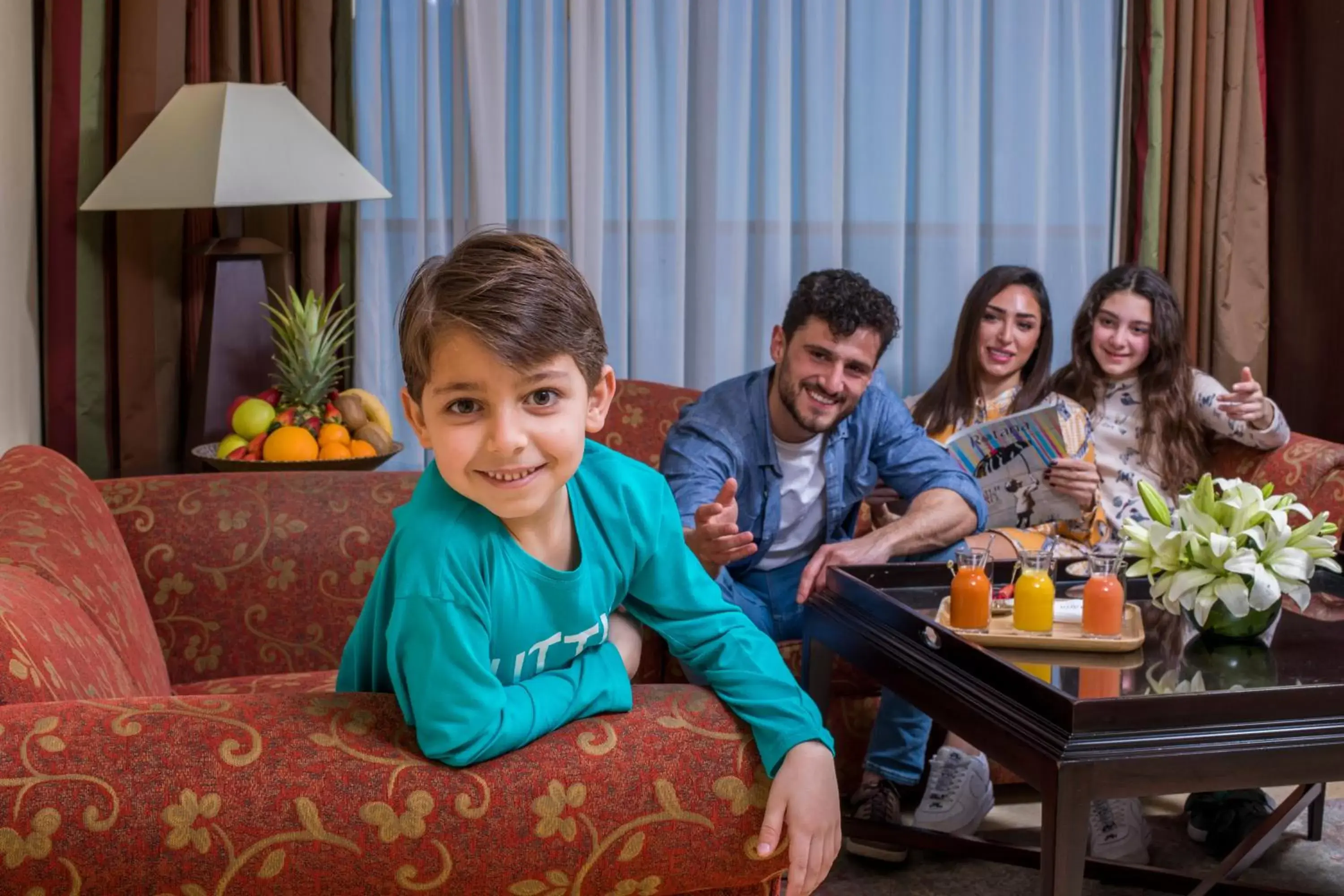 Family in Raouche Arjaan by Rotana