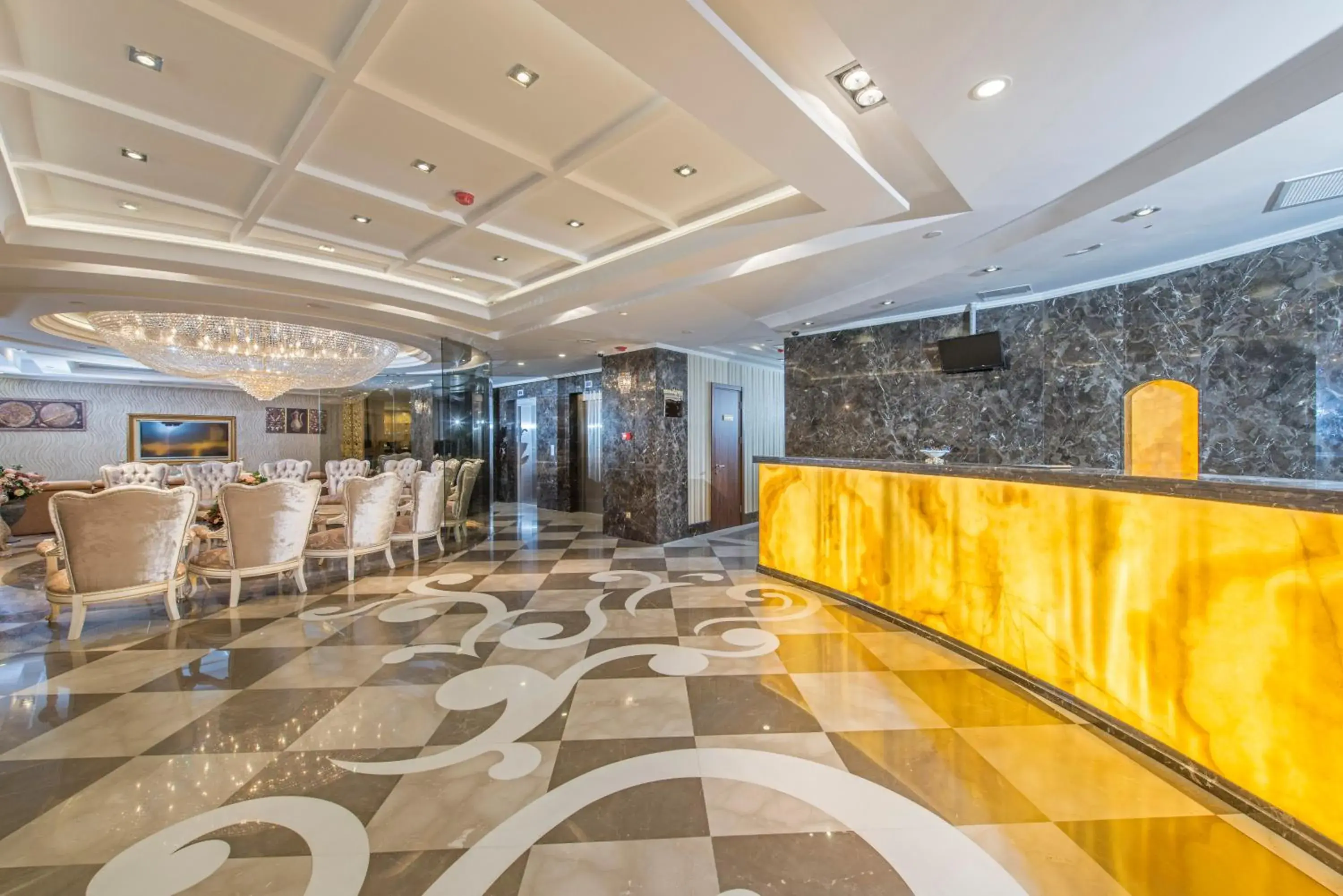 Lobby or reception, Banquet Facilities in Midmar Hotel