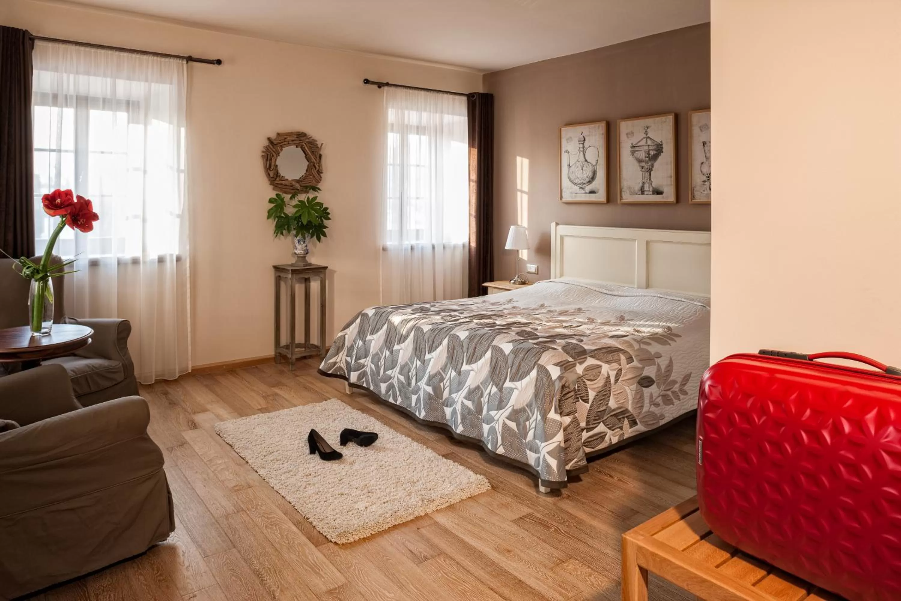 Bed in B&B Dvor Tacen