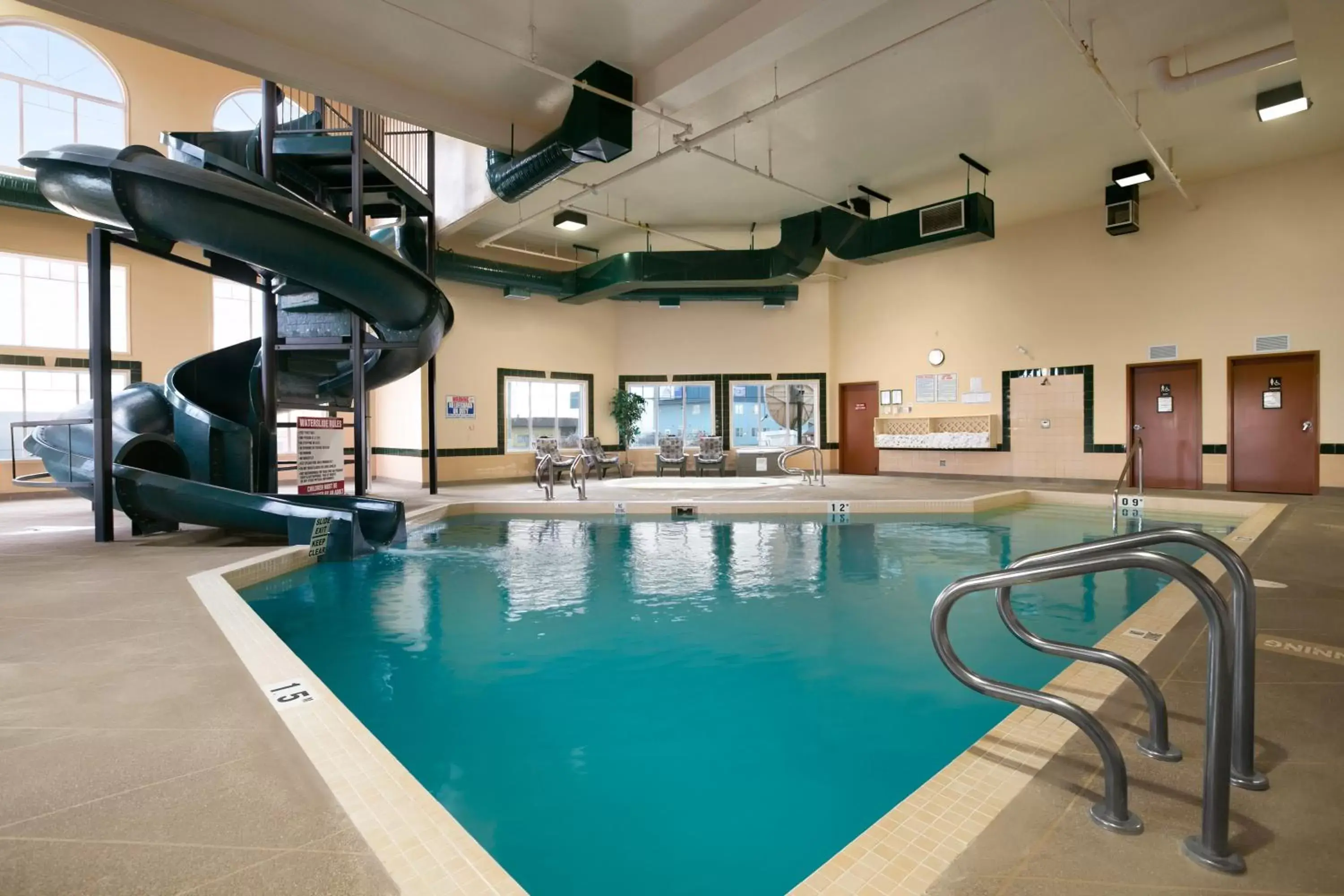 Swimming Pool in Super 8 by Wyndham Fort Nelson BC