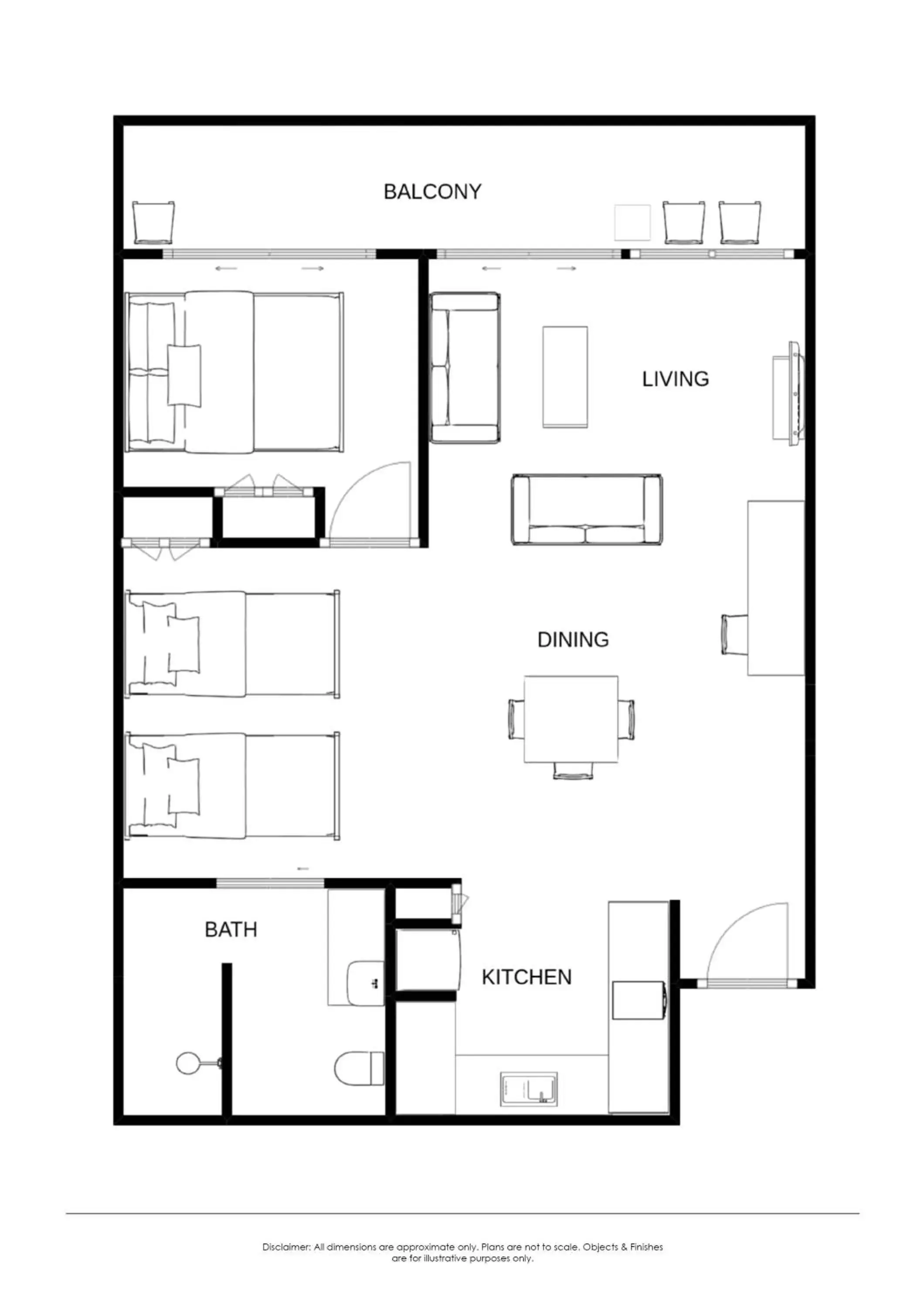 Decorative detail, Floor Plan in Moby Dick Waterfront Resort Motel