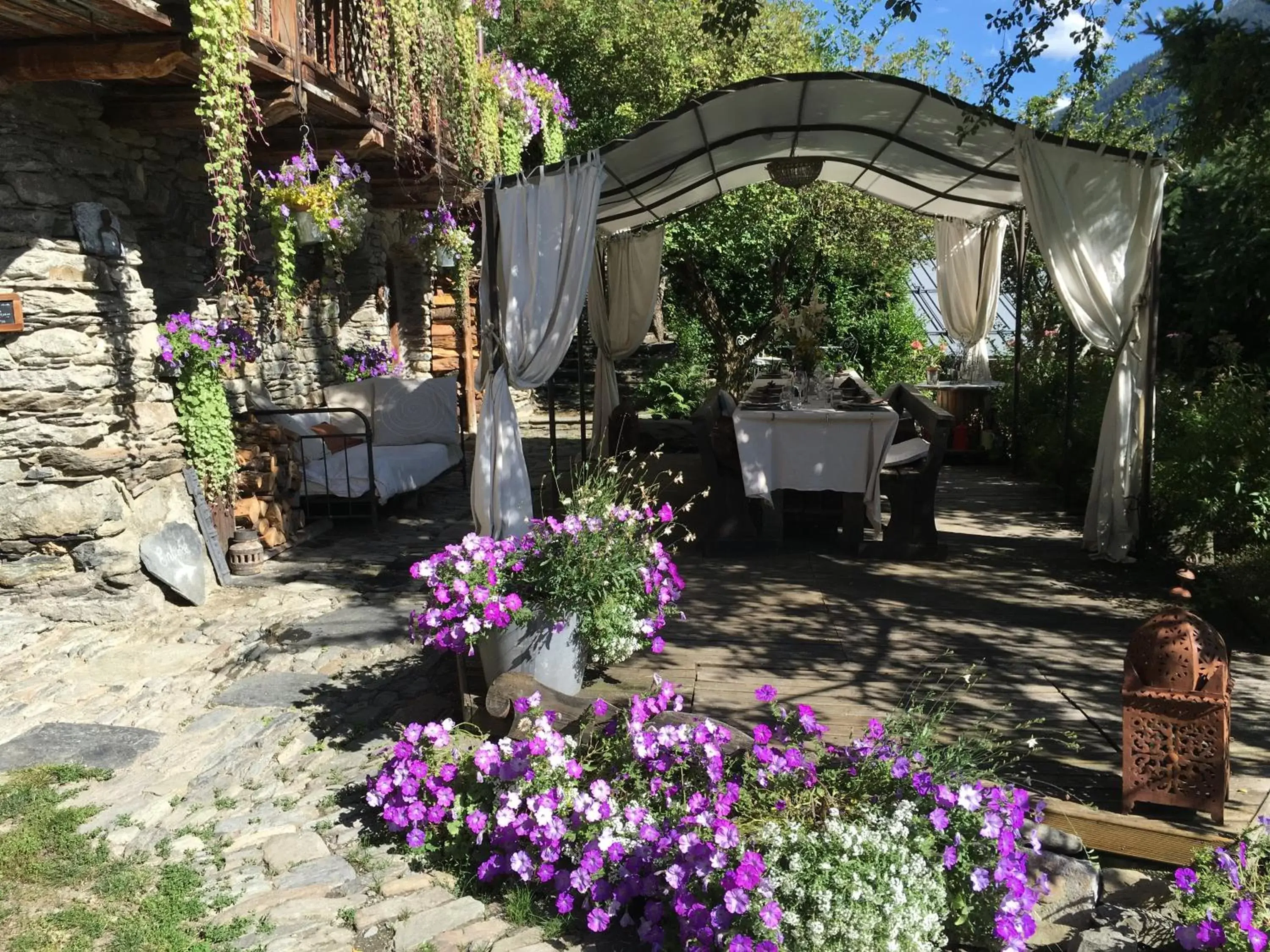 Balcony/Terrace in La Ferme d'Angele