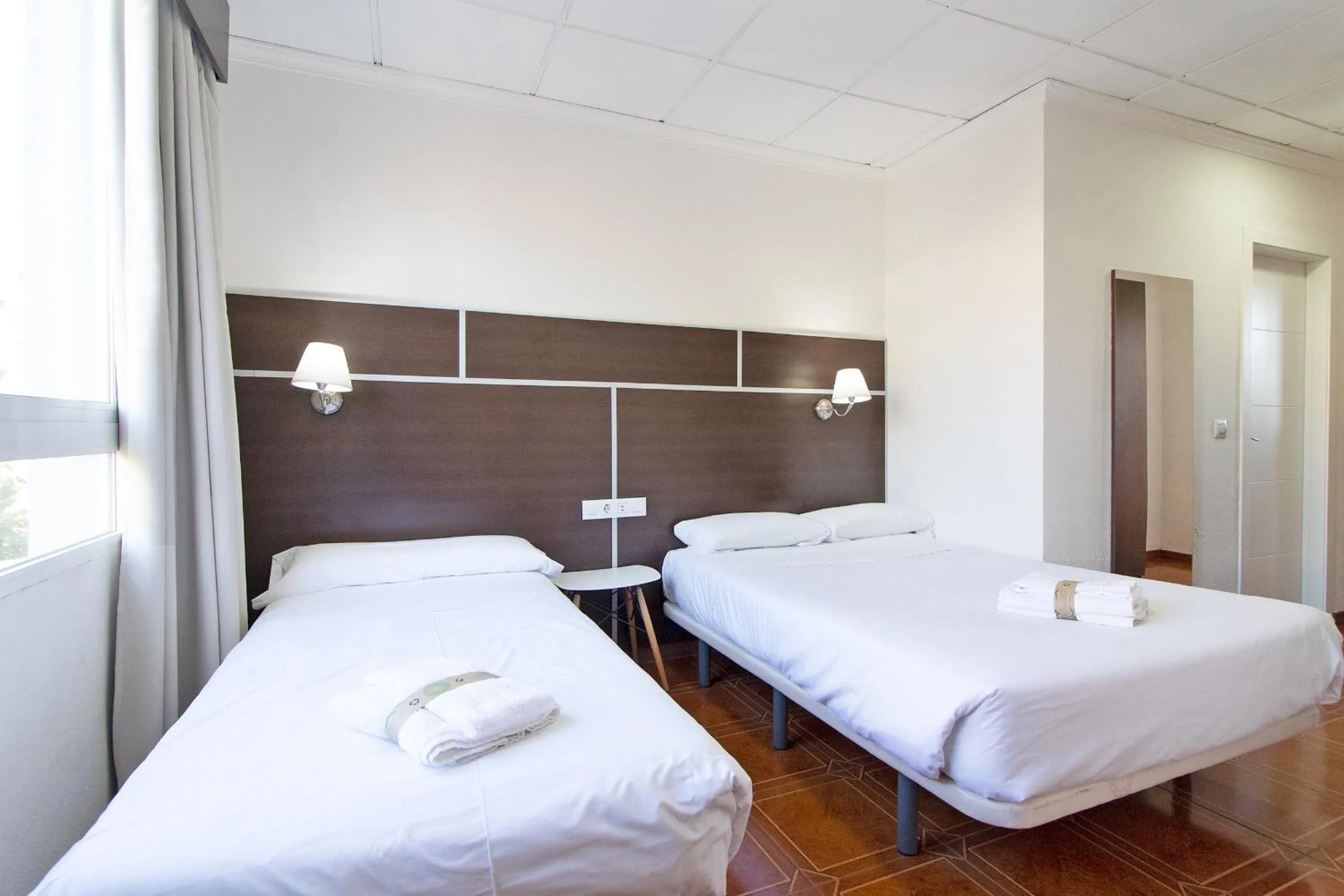 Bed in Hotel Sagunto
