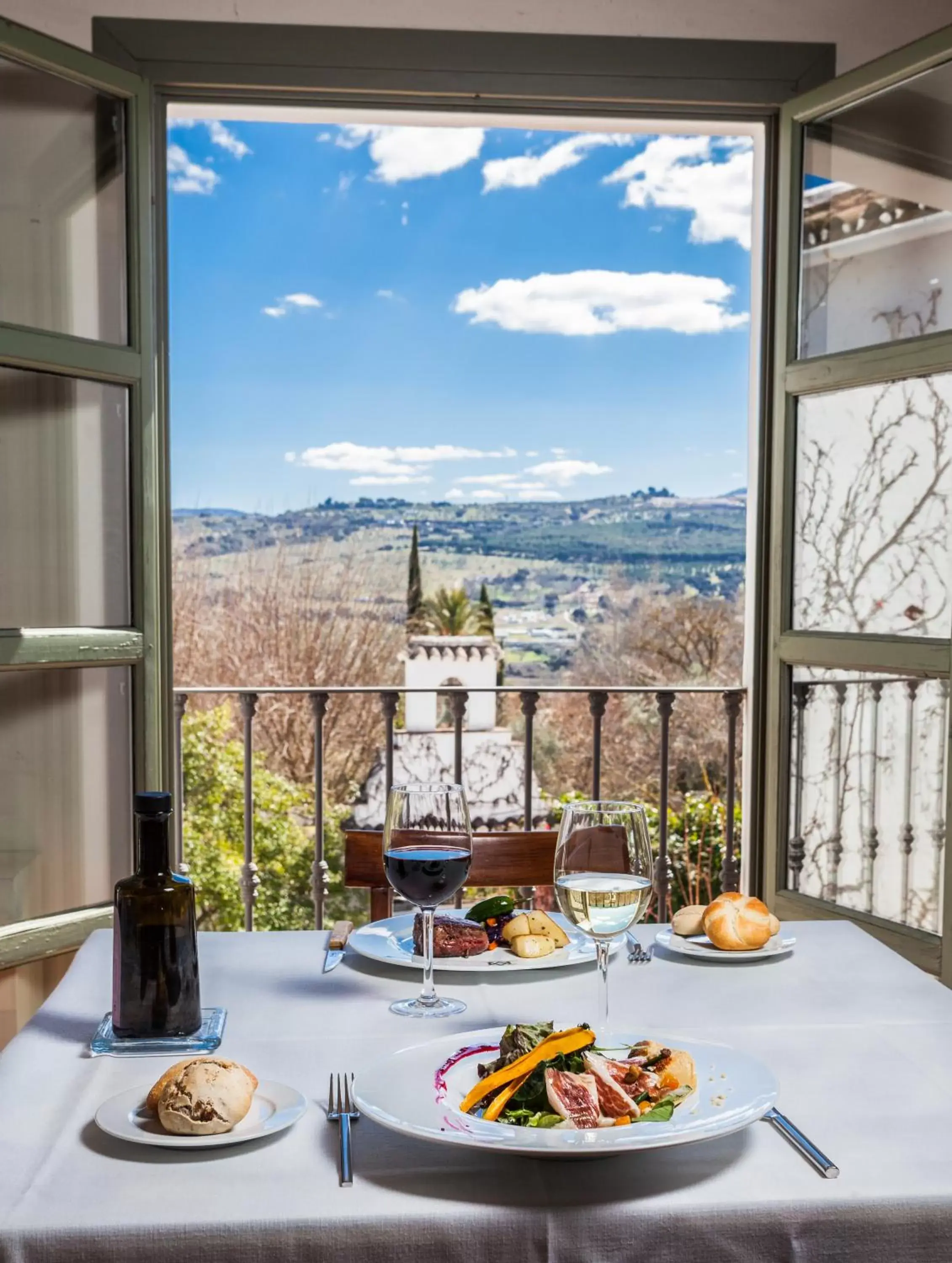 Food in Hotel Boutique Molino del Arco