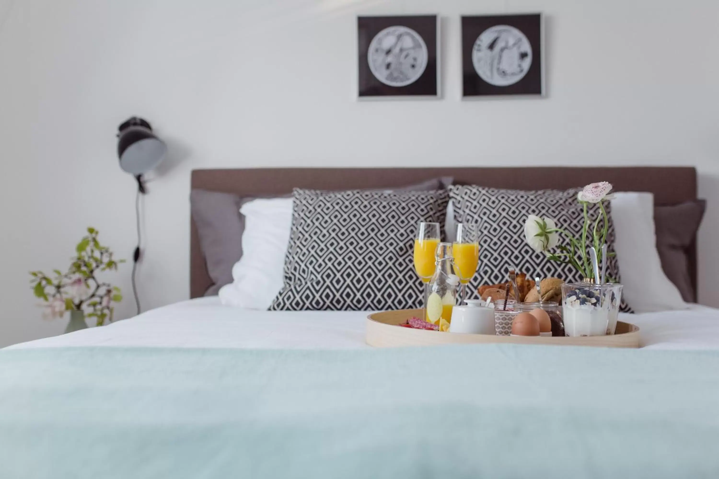 Bedroom, Bed in Studio De Bilt