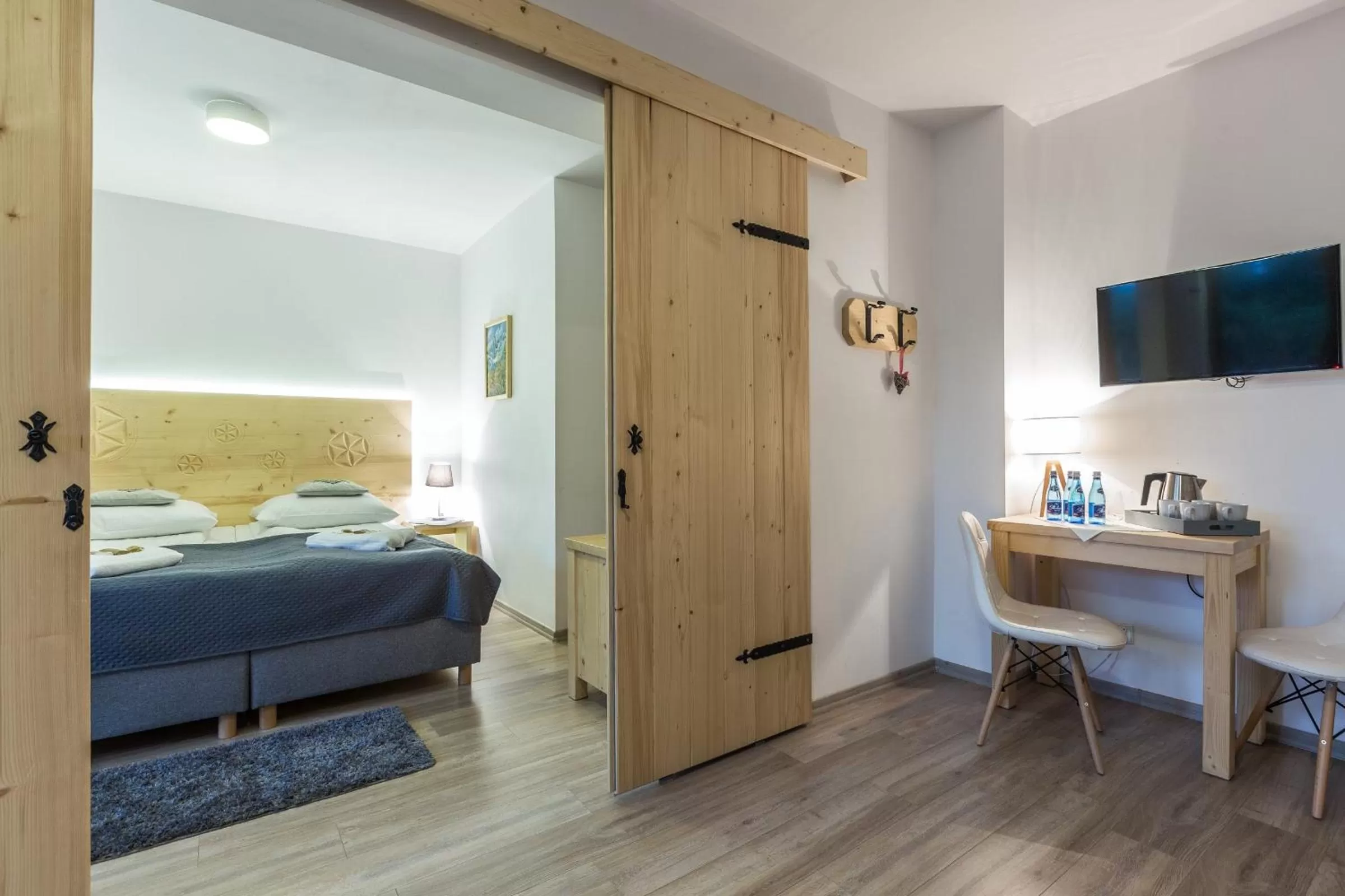 Photo of the whole room, Bed in Willa Baciarka-basen, sauny i jacuzzi