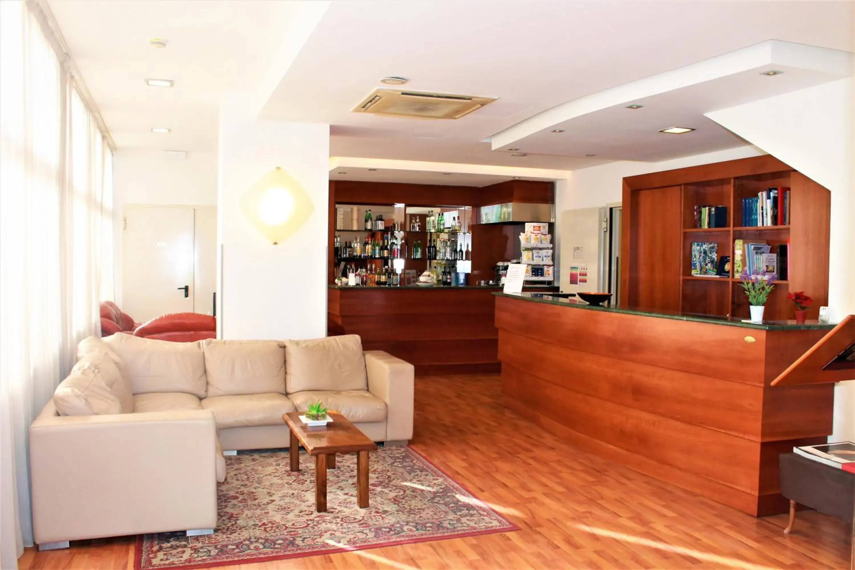Lobby or reception in Hotel Santa Lucia