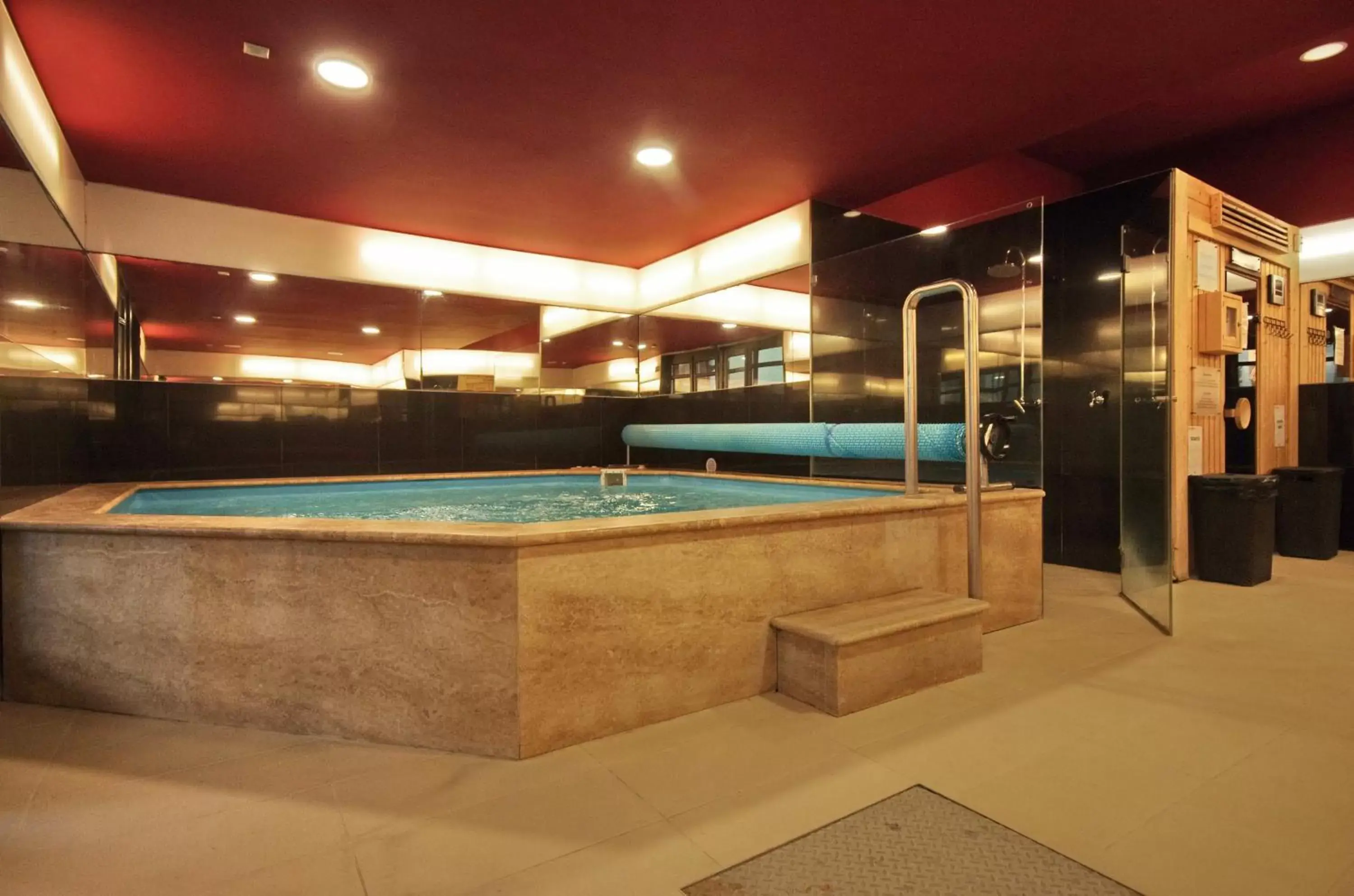 Hot Tub, Swimming Pool in Hotel Corvin