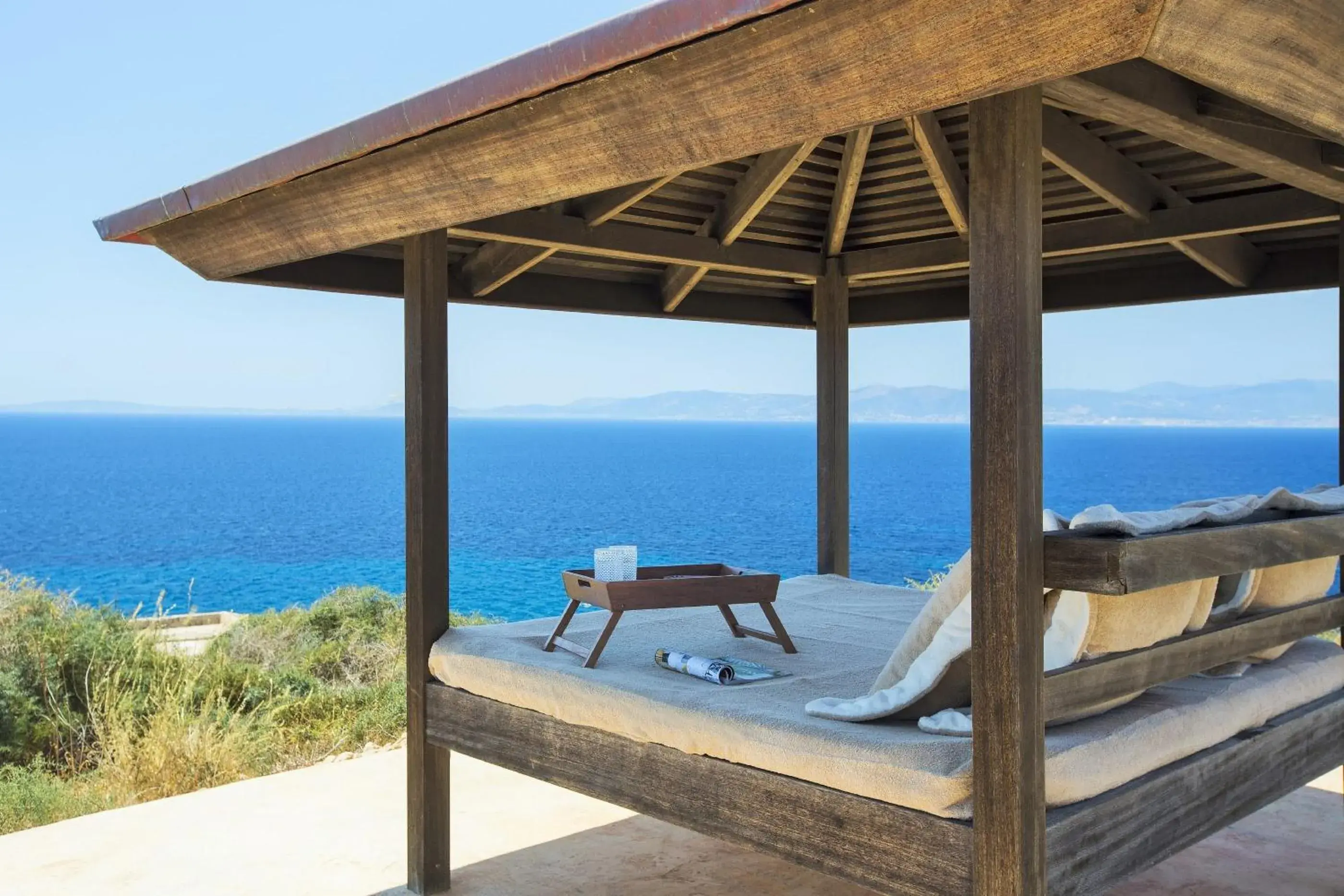 Balcony/Terrace in Cap Rocat, a Small Luxury Hotel of the World