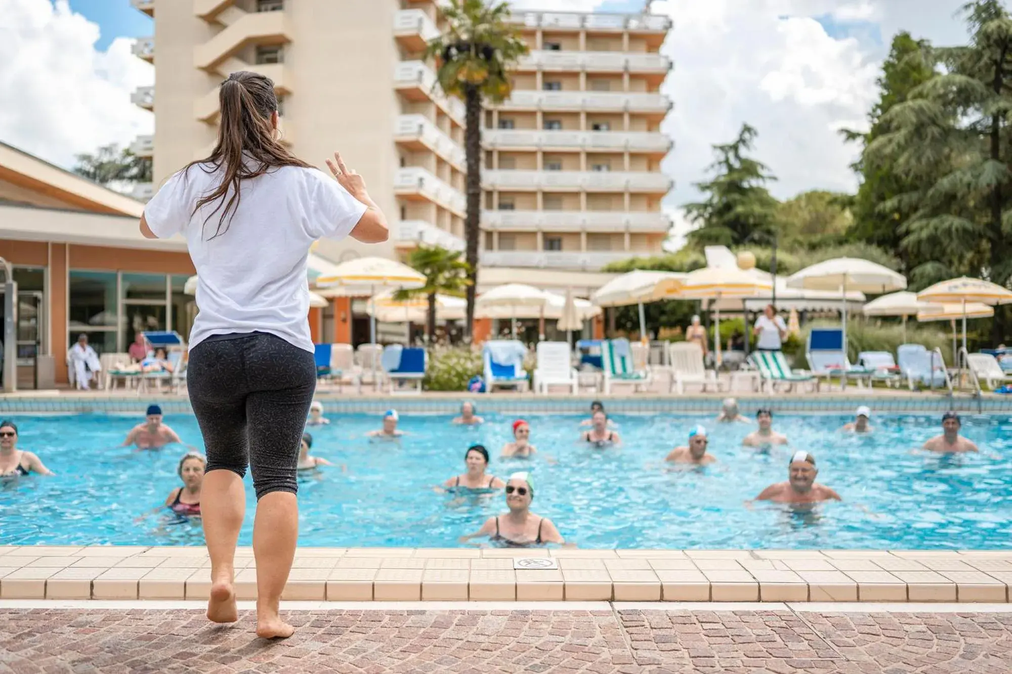 People, Guests in Apollo Terme Hotel